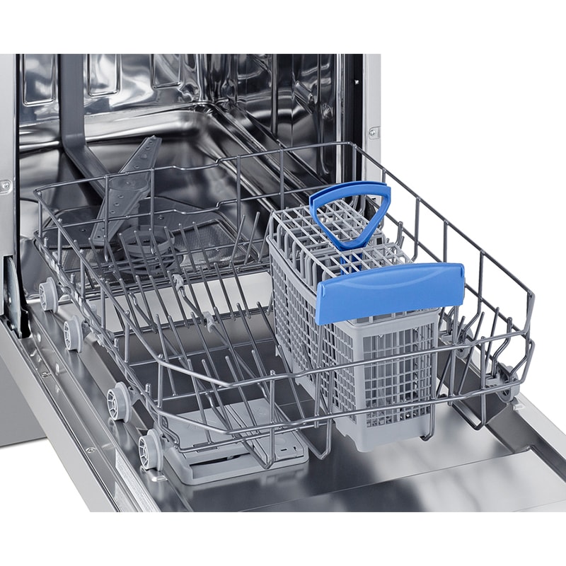 Summit 18 in. Top Control Dishwasher with 47 dBa Sound Level - Stainless Steel, , hires