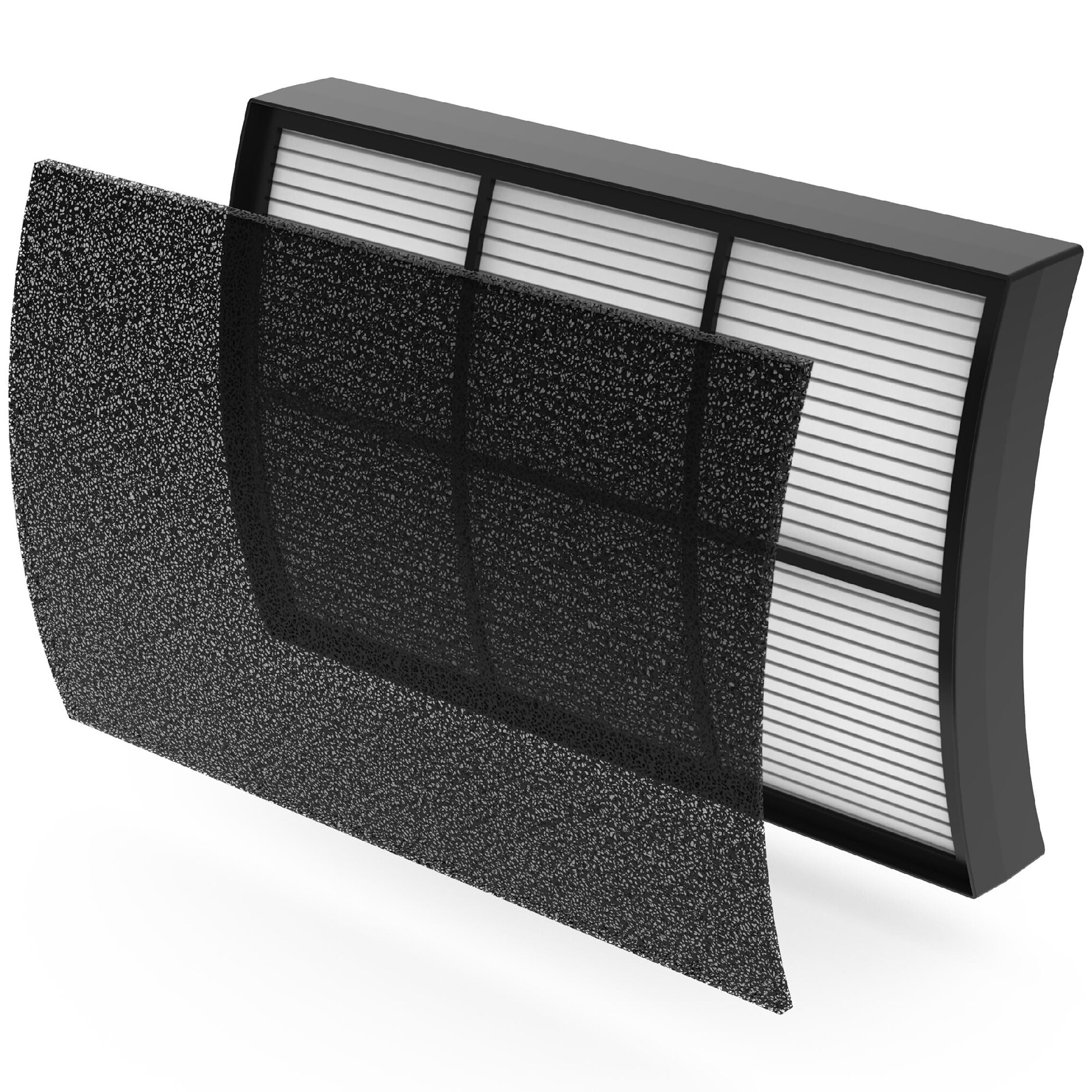 Pure Enrichment Genuine 2-in-1 True HEPA Replacement Filter for the PureZone Breeze Air Purifier, , hires