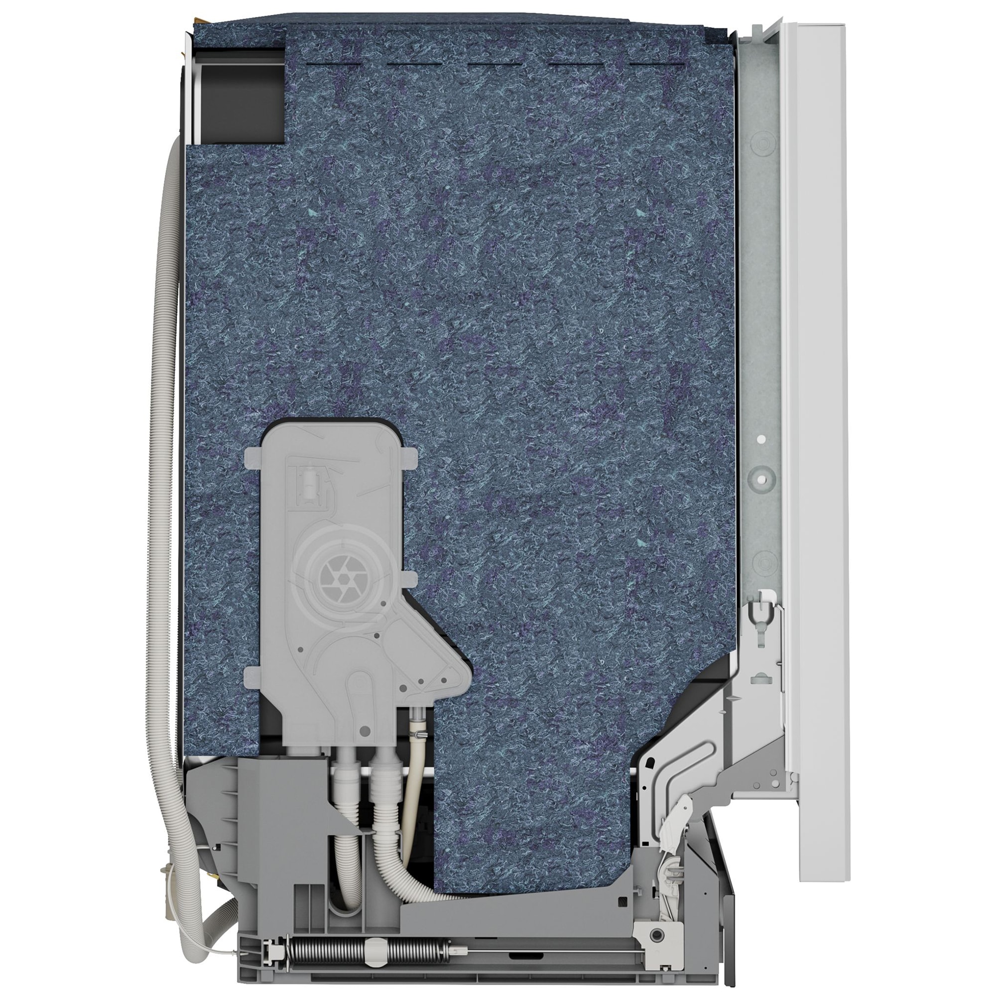 Bosch 500 Series 24 in. Top Control Smart Dishwasher with 44 dBA Sound Level, 3rd Rack, AutoAir & Pocket Handle - White, , hires