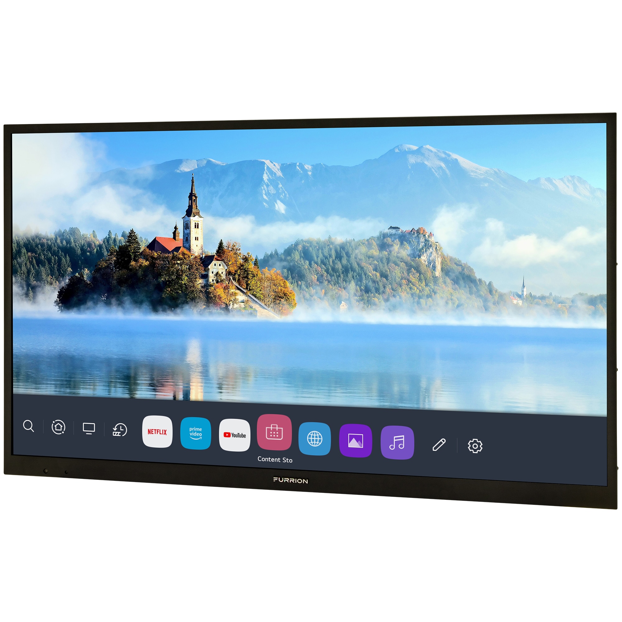 Furrion - Aurora 43" Class Full Shade 4K UHD LED Smart webOS Outdoor TV, Black, hires