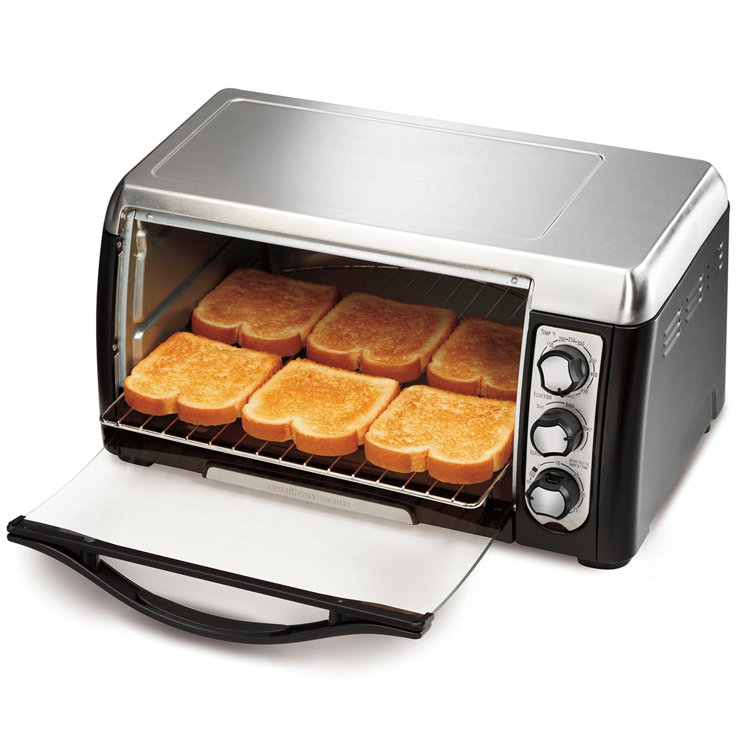 Hamilton Beach 6 Slice Capacity Toaster Oven, , hires
