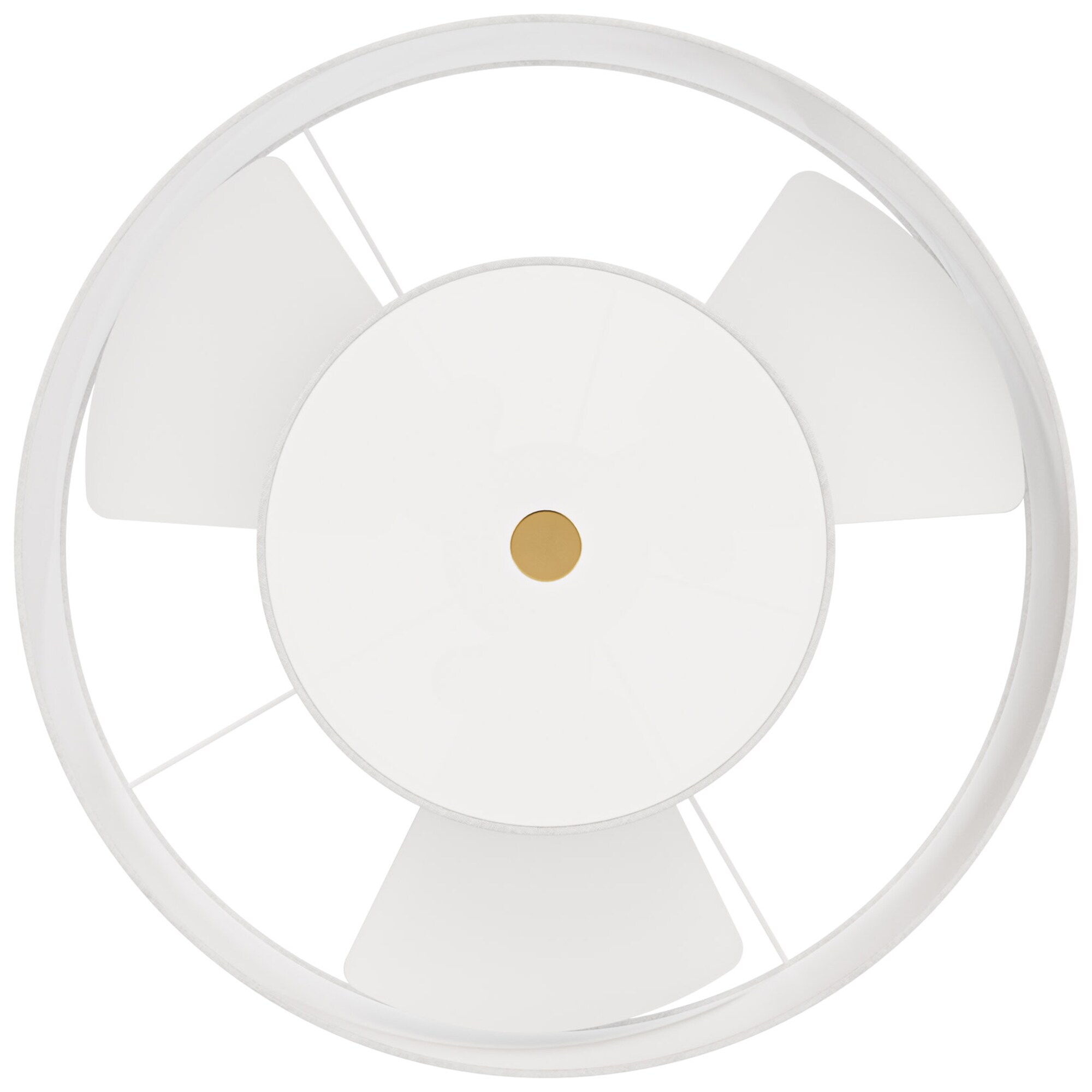 Hunter Jasmine Roth Brookside 30" Fandelier with LED Light and Remote - Fresh White, Fresh White, hires