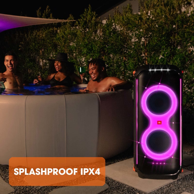 JBL PartyBox 710 Splashproof Bluetooth Party Speaker - Black, , hires