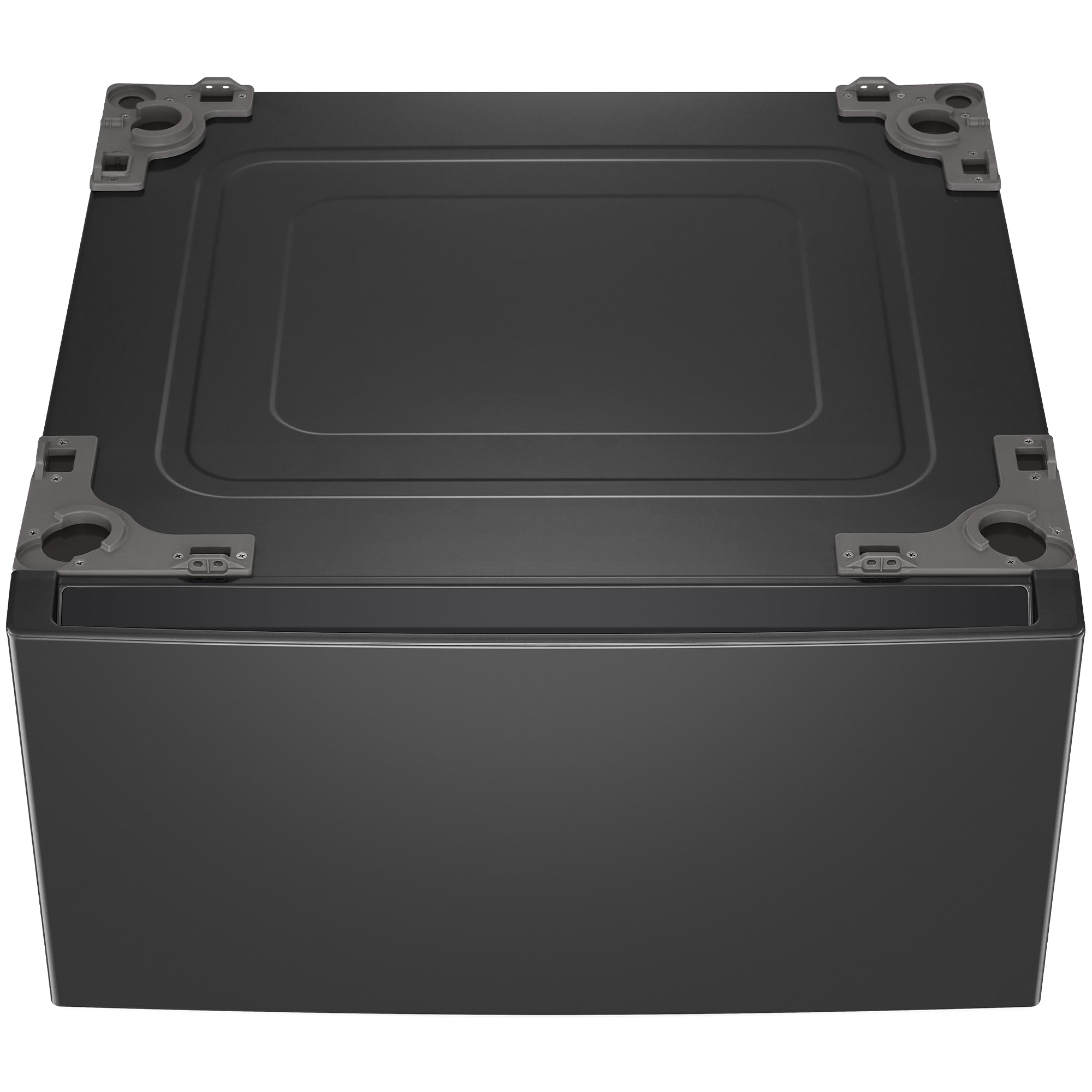 LG Laundry Pedestal Storage Drawer for 27 in. Front Load Washers & Dryers with Basket - Middle Black, , hires