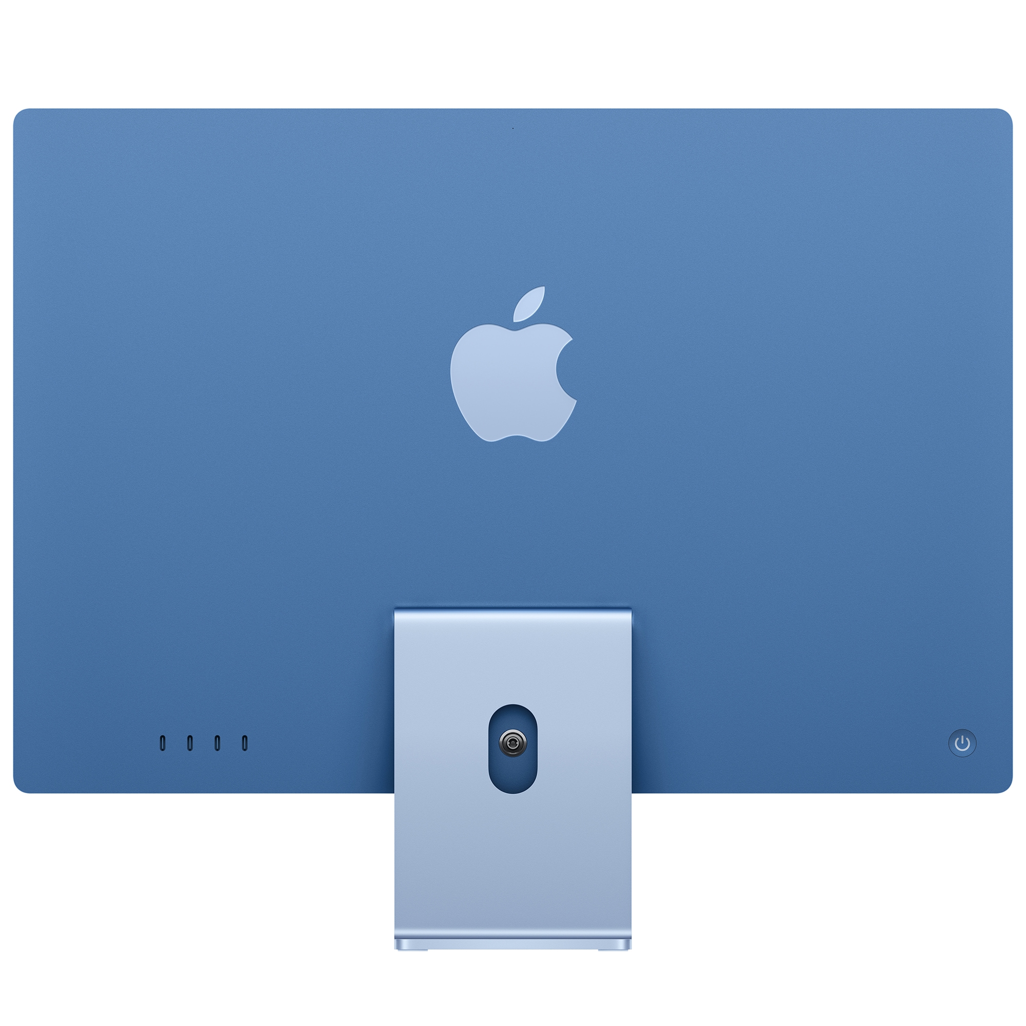 Apple iMac 24 in. (2024) with Apple M4 10-Core CPU, 10-Core GPU, 16 GB RAM, 256 GB SSD & Mac OS - Blue, Blue, hires