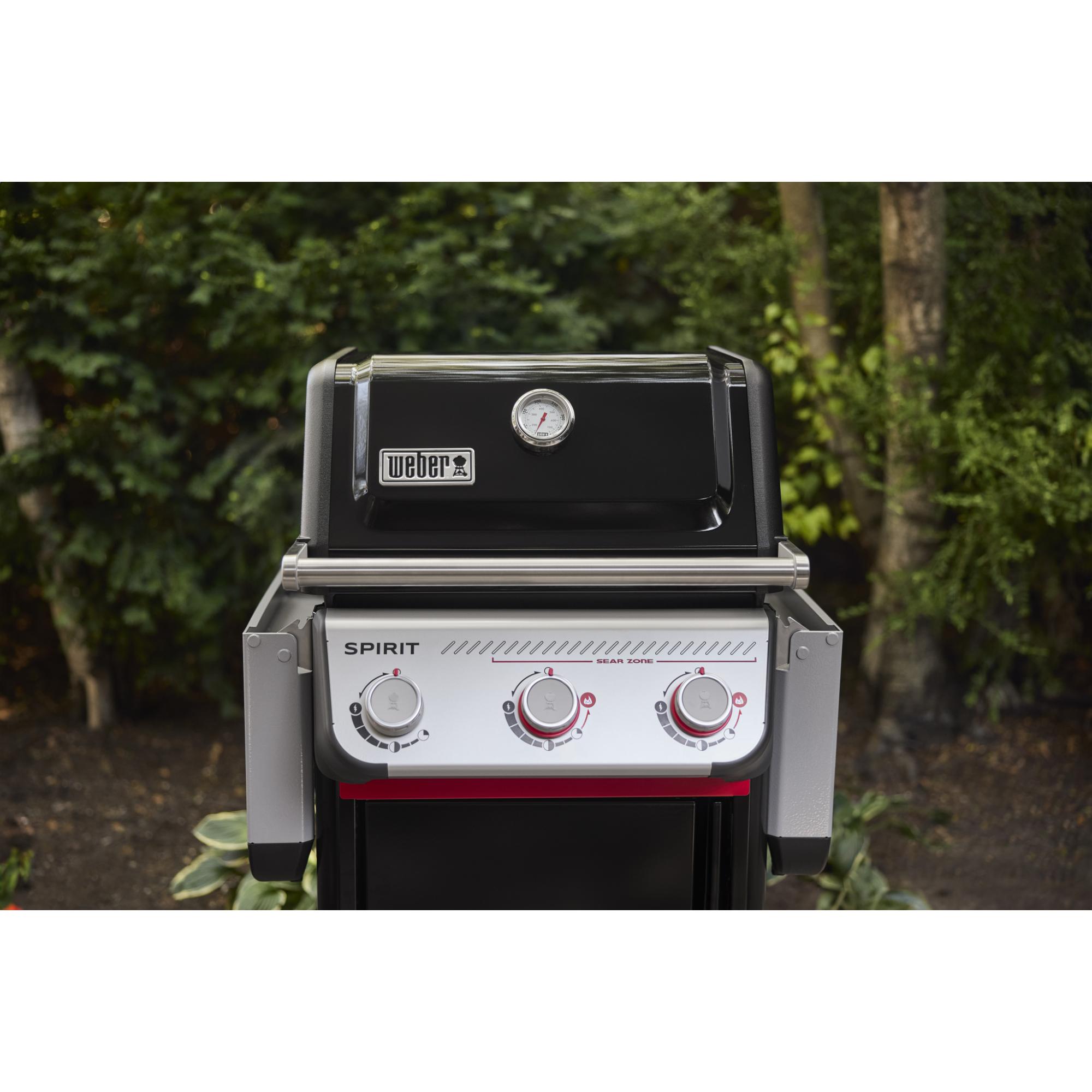 Weber Spirit E-325 3-Burner LP Gas Grill with Snap Jet Ignition System & Sear Burner - Black, , hires