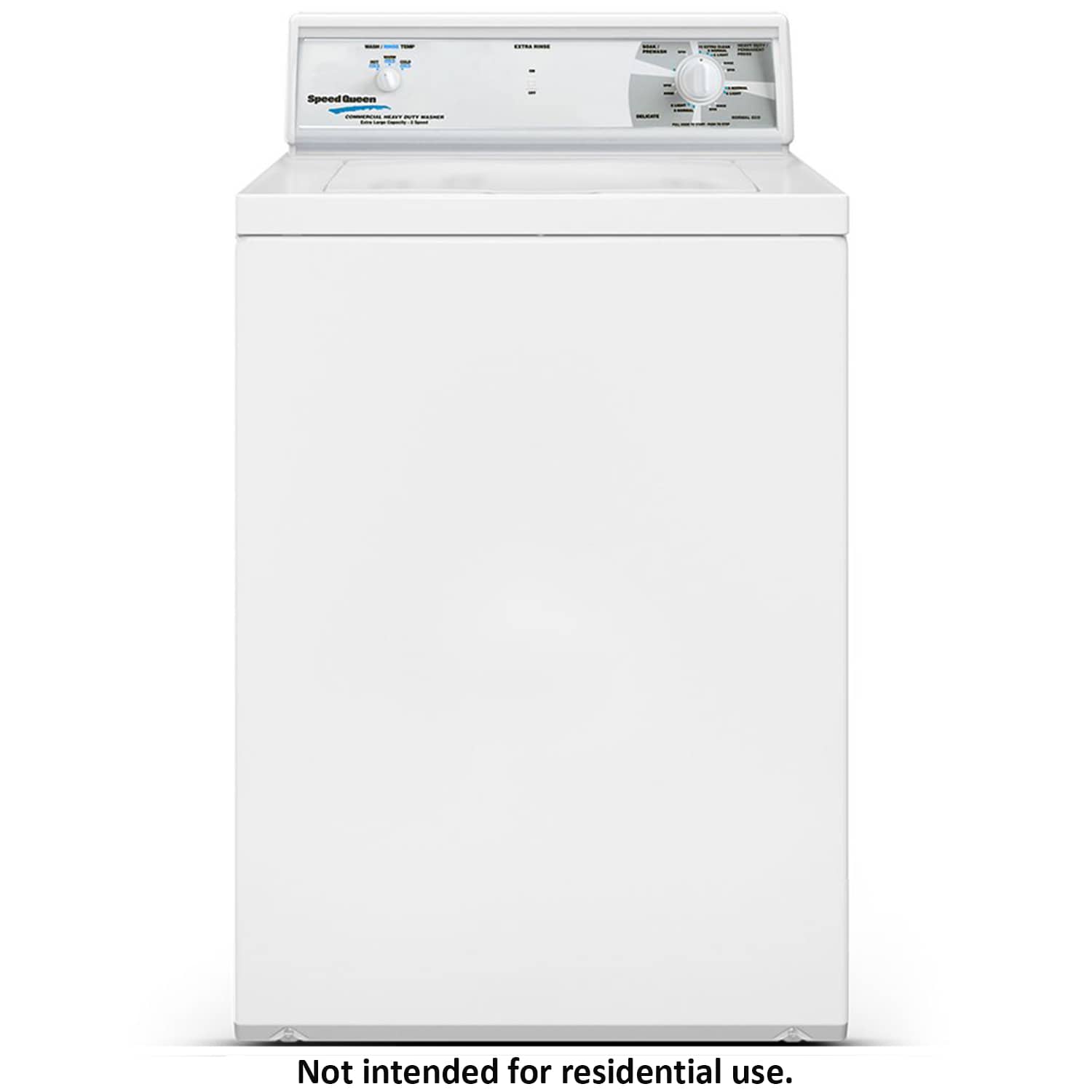 Speed Queen TV2 26 in. 3.1 cu. ft. Commercial Top Load Washer with Agitator - White, , hires