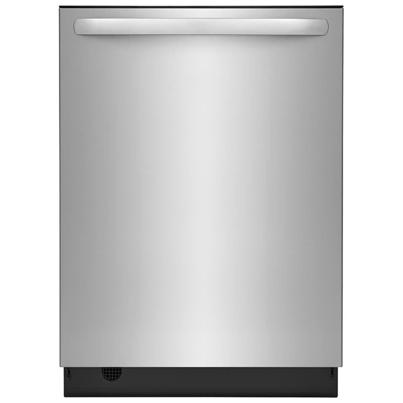 Frigidaire 24 in. Top Control Dishwasher with 49 dBa Sound Level, 3rd-Rack & EvenDry - Stainless Steel, , hires