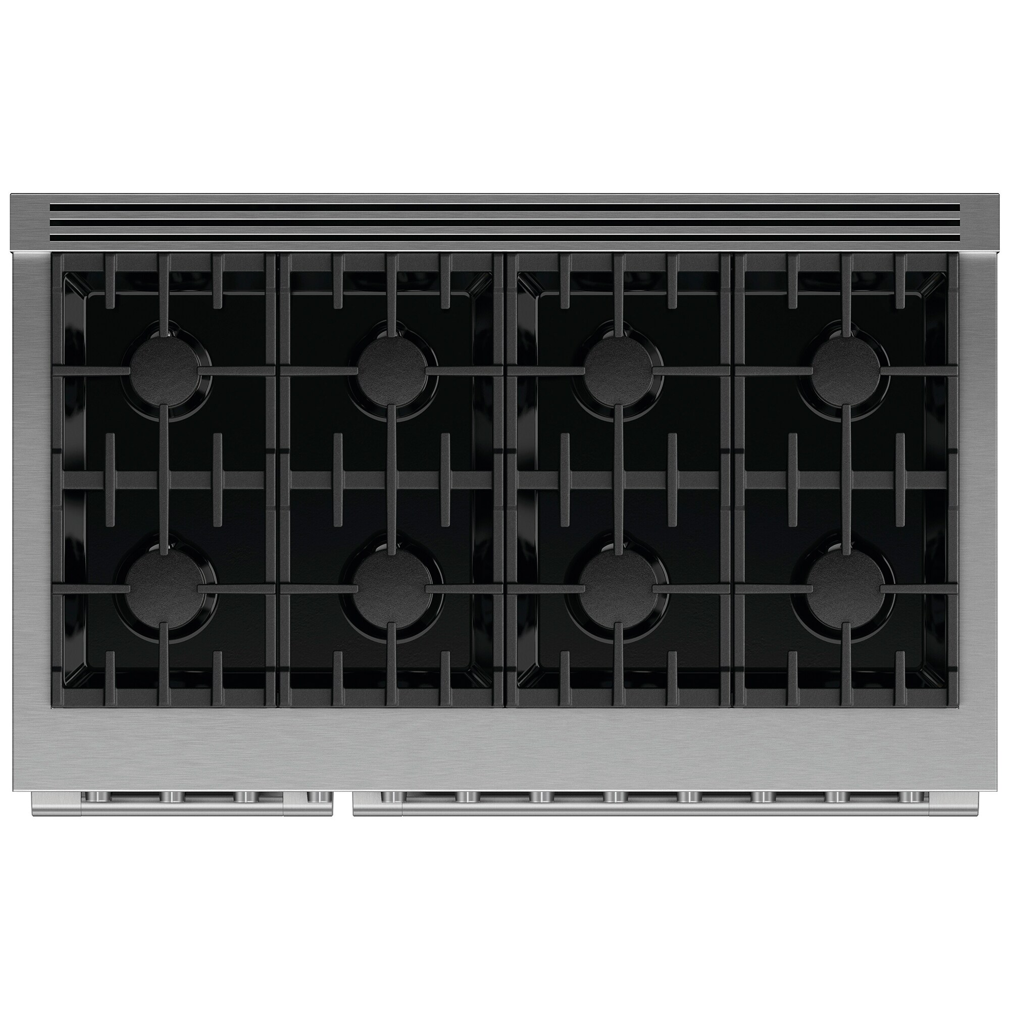 Fisher & Paykel Series 7 Professional 48 in. 7.7 cu. ft. Standard Convection Double Oven Gas Range with 8 Sealed Burners - Stainless Steel, , hires