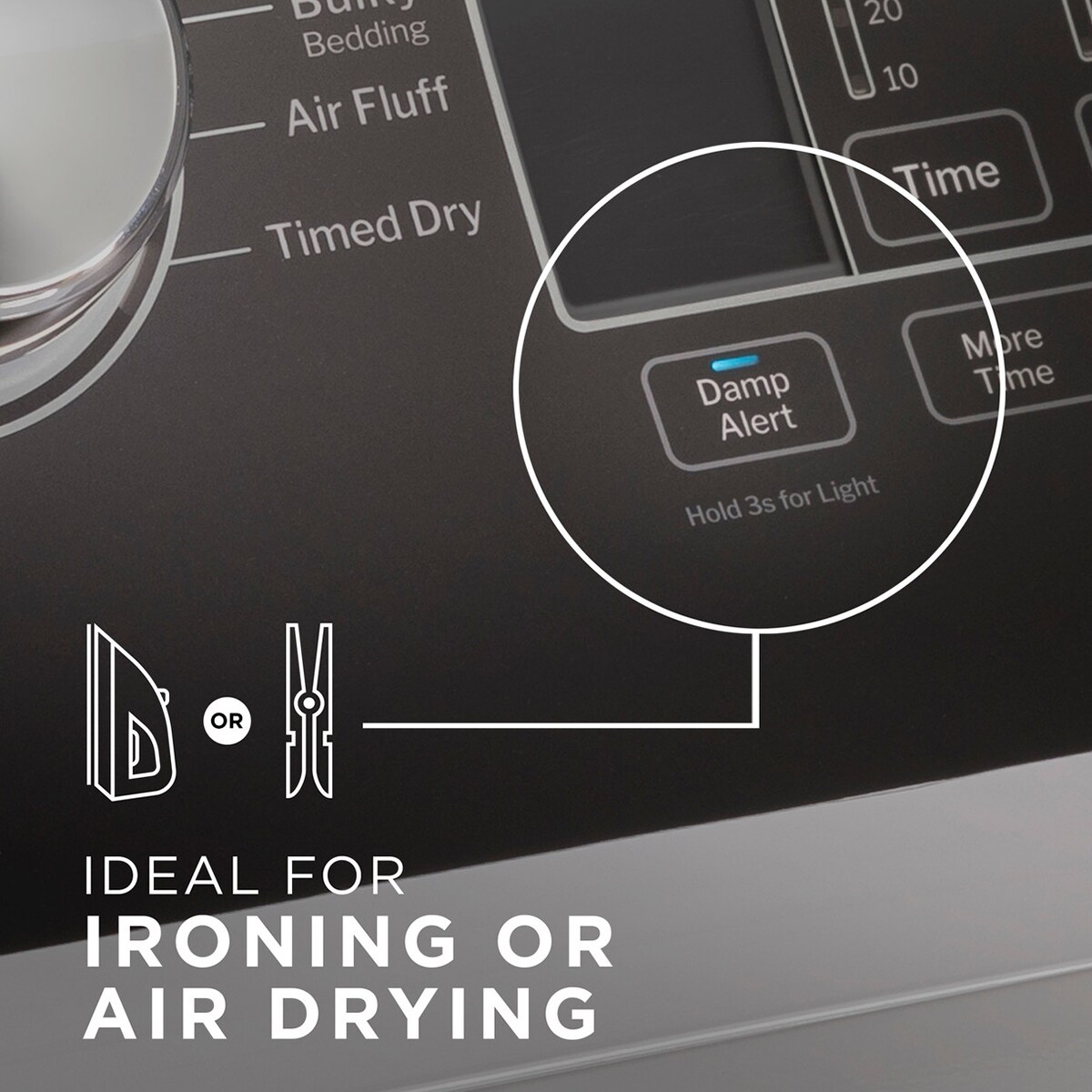 GE 27 in. 7.4 cu. ft. Gas Dryer with Sanitize Cycle & Sensor Dry - White, , hires