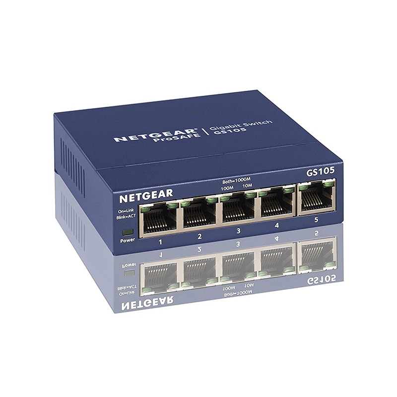Netgear ProSafe 5-Port Gigabit Desktop Switch, , hires