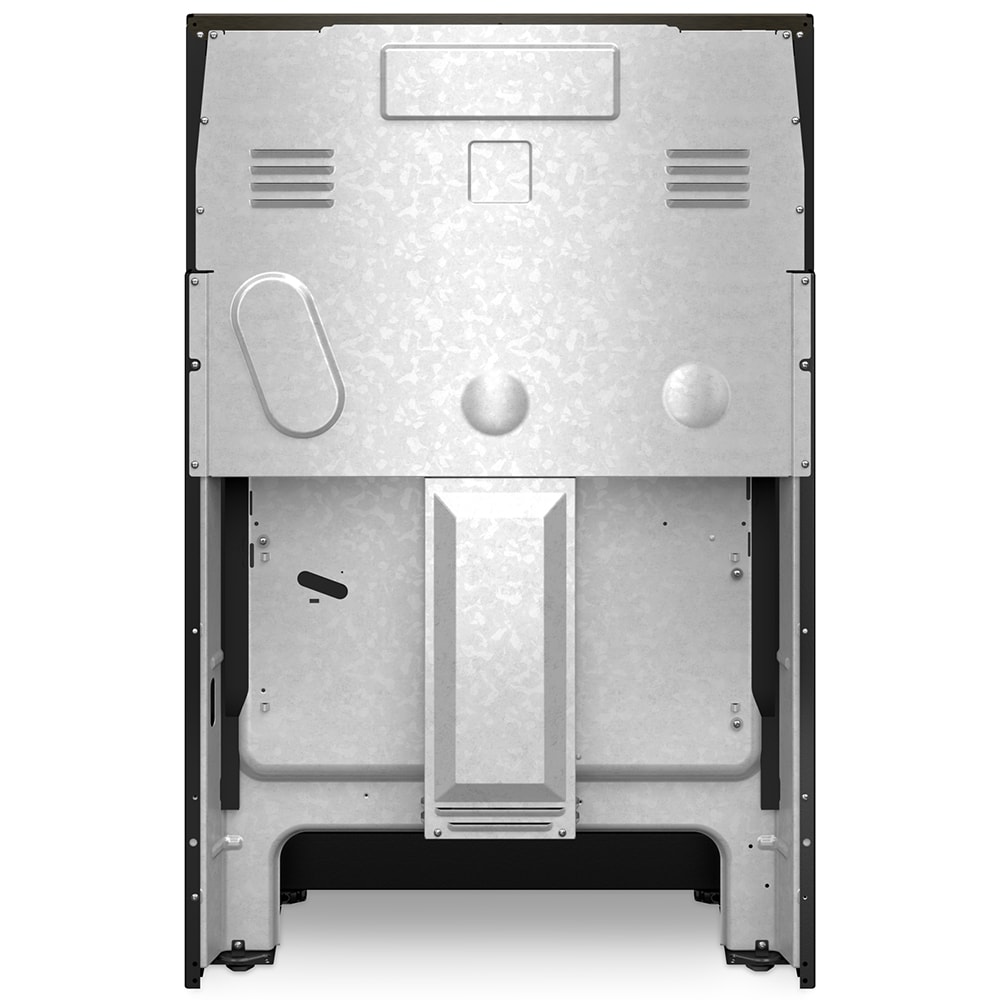 Whirlpool 30 in. 5.3 cu. ft. Electric Range with Radiant Burners - Black Stainless, Black Stainless, hires