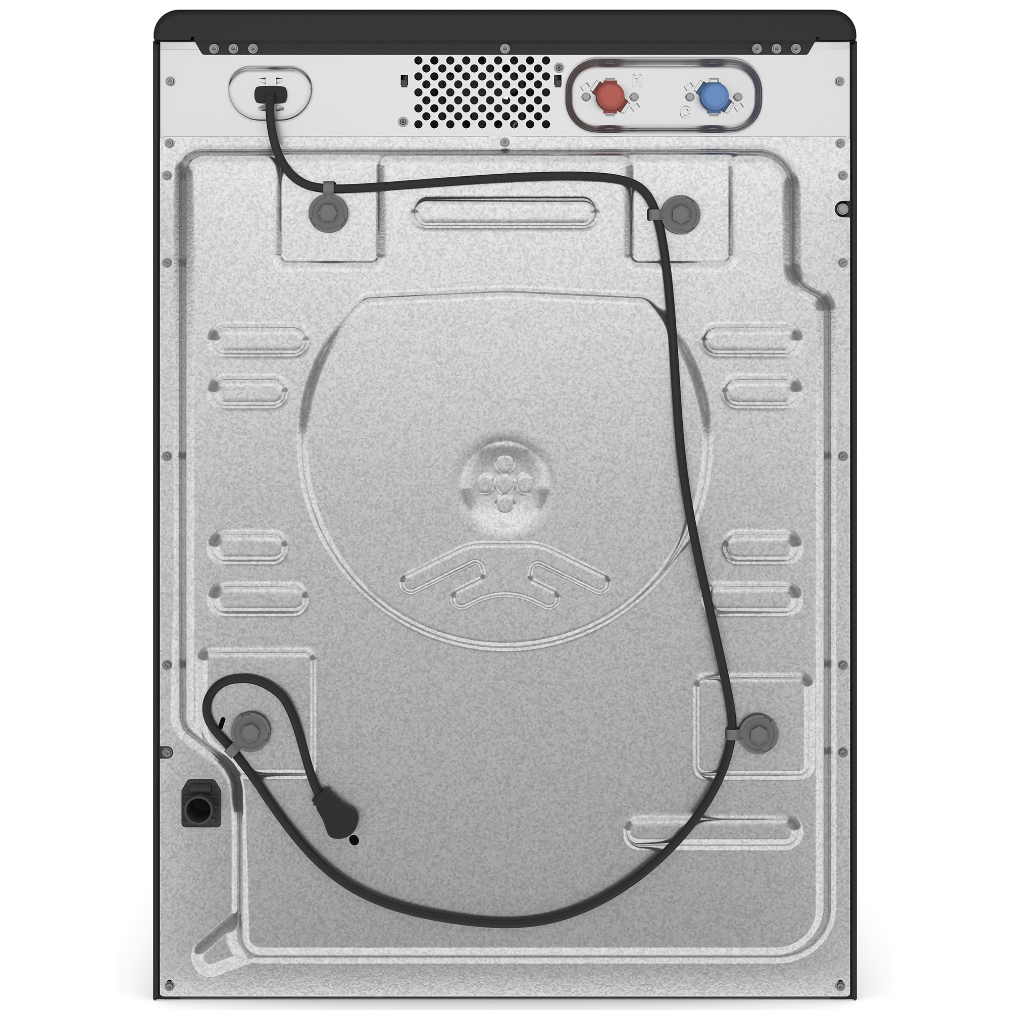 Maytag 27 in. 4.5 cu. ft. Front Loading Washer with 10 Wash Programs, 9 Wash Options, Sanitize Cycle & Steam Wash Cycle - Volcano Black, Volcano Black, hires