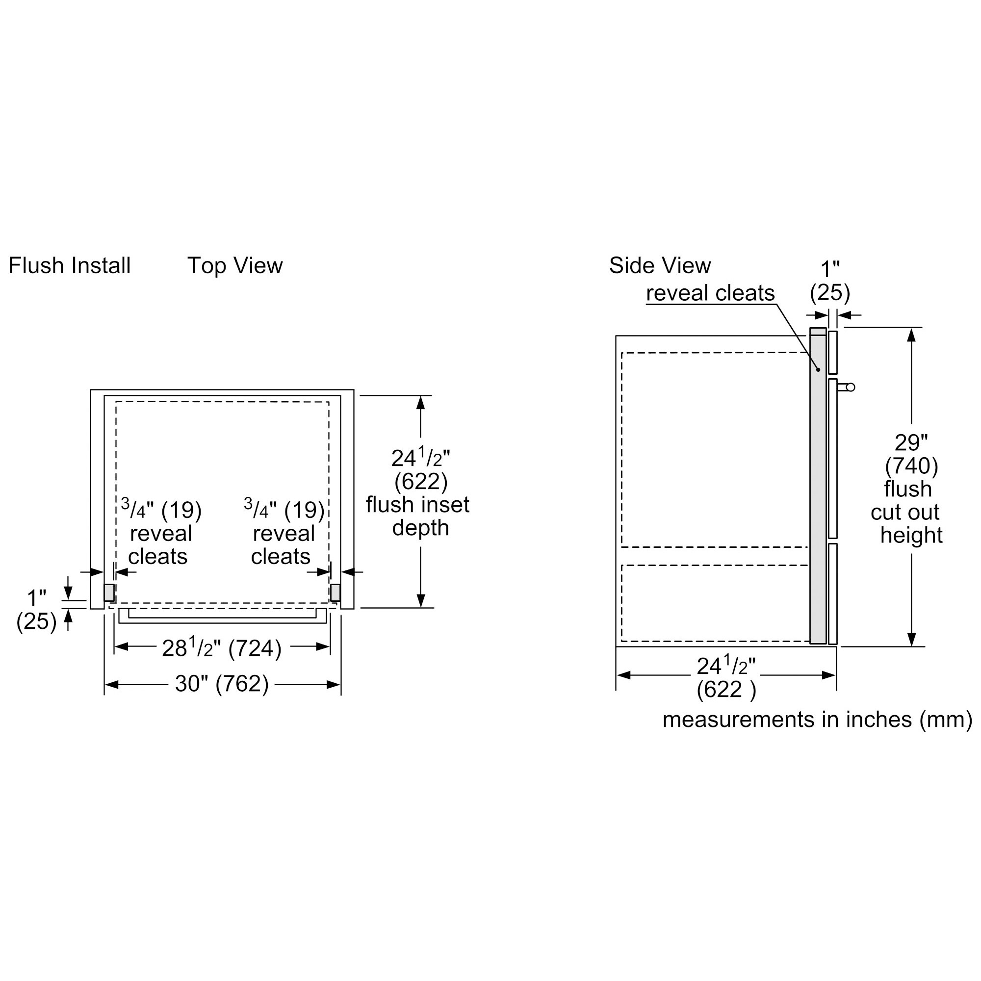 Bosch 500 Series 30 in. 2.2 cu. ft. Warming Drawer - Stainless Steel, , hires