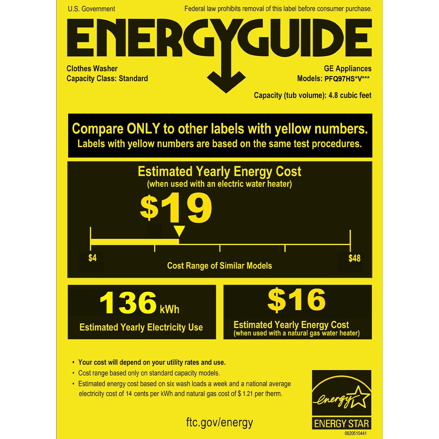 GE Profile 28 in. 4.8 cu. ft. UltraFast Smart Electric Front Load Ventless All-in-One Combo with Heat Pump, Sensor Dry, Sanitize & Steam Cycle - Carbon Graphite, , hires