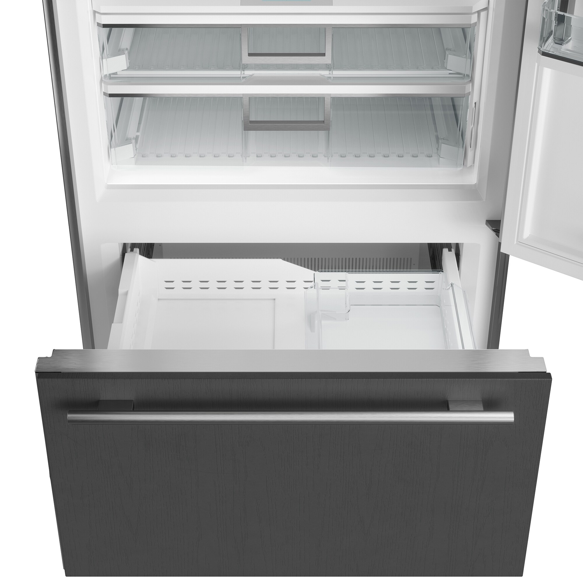 Sub-Zero Classic Series 36 in. Built-In 20.7 cu. ft. Smart Counter Depth Bottom Freezer Refrigerator with Internal Water Dispenser - Custom Panel Ready, , hires