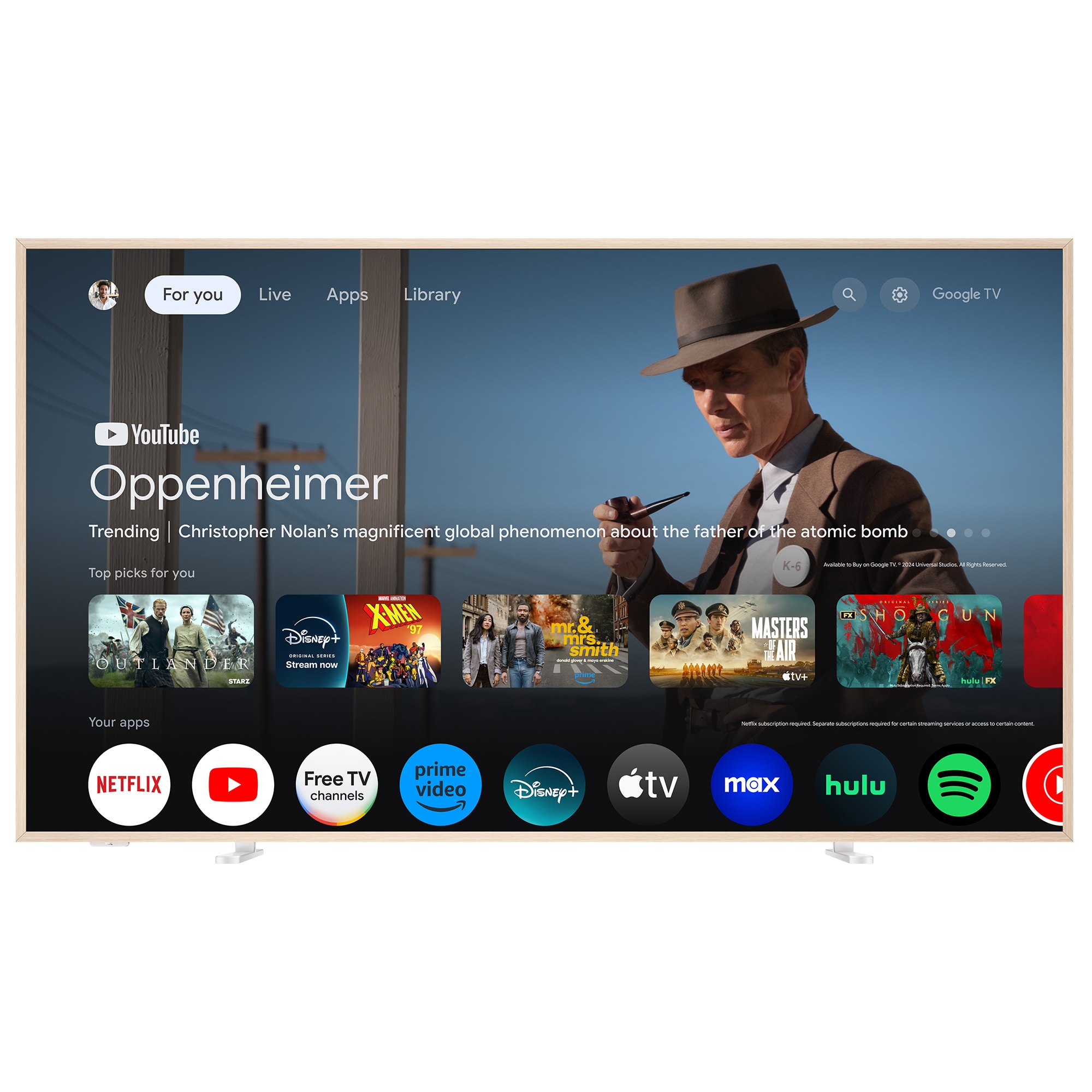 TCL - 55" Class NXTVISION QLED 4K UHD Smart Google TV, , hires