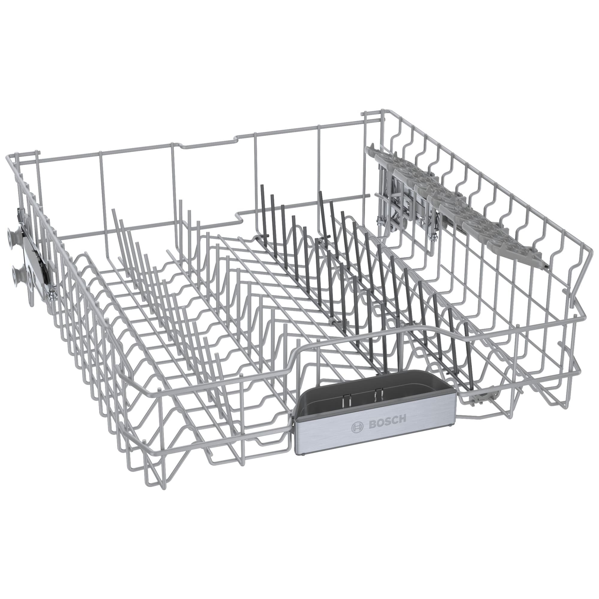 Bosch 800 Series 24 in. Top Control Smart Dishwasher with 42 dBa Sound Level, 3rd-Rack, CrystalDry & Pocket - Stainless Steel, Stainless Steel, hires