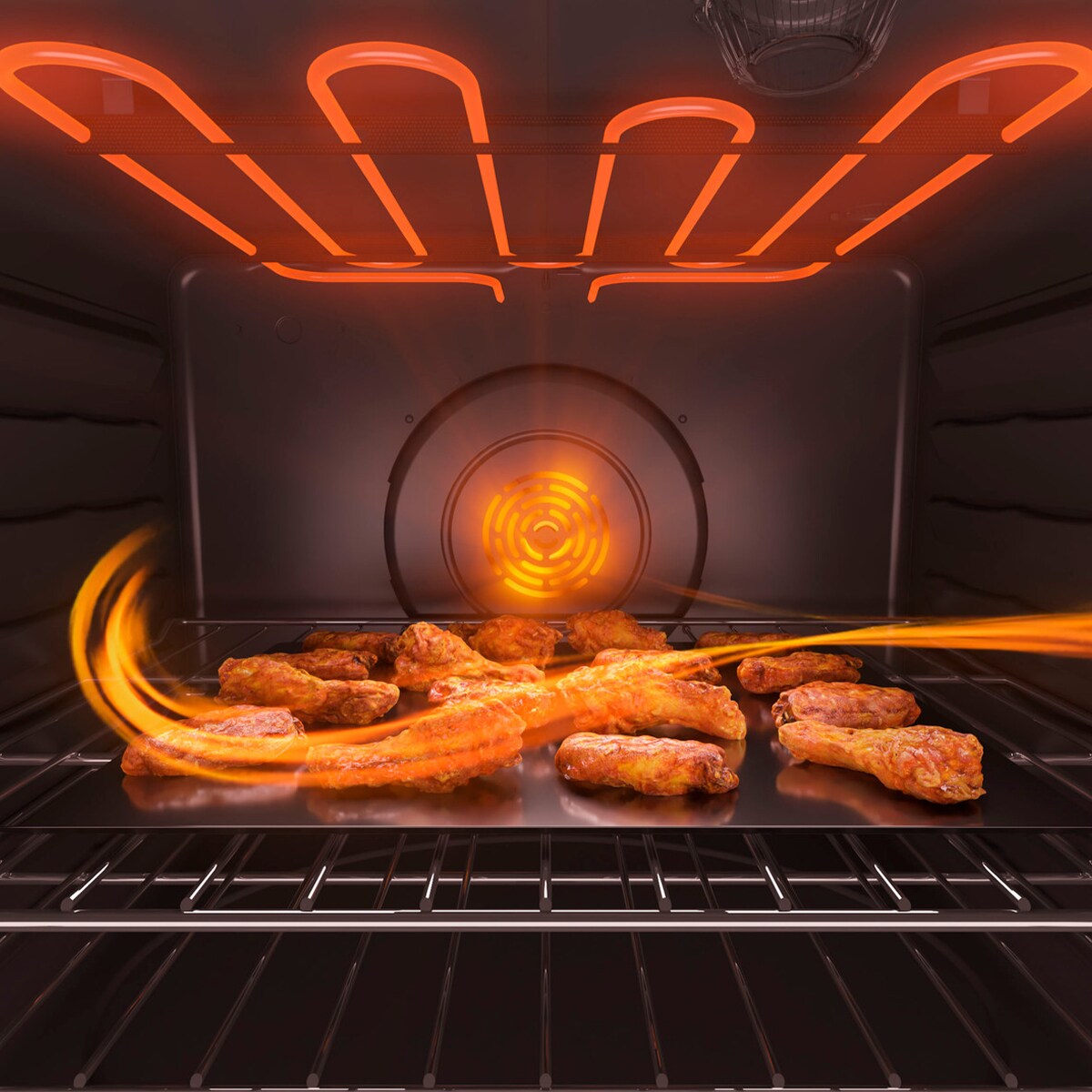 GE Profile 30 in. 5.3 cu. ft. Smart Air Fry True European Convection Slide-In Electric Range with 5 Induction Burners - Stainless Steel, Stainless Steel, hires