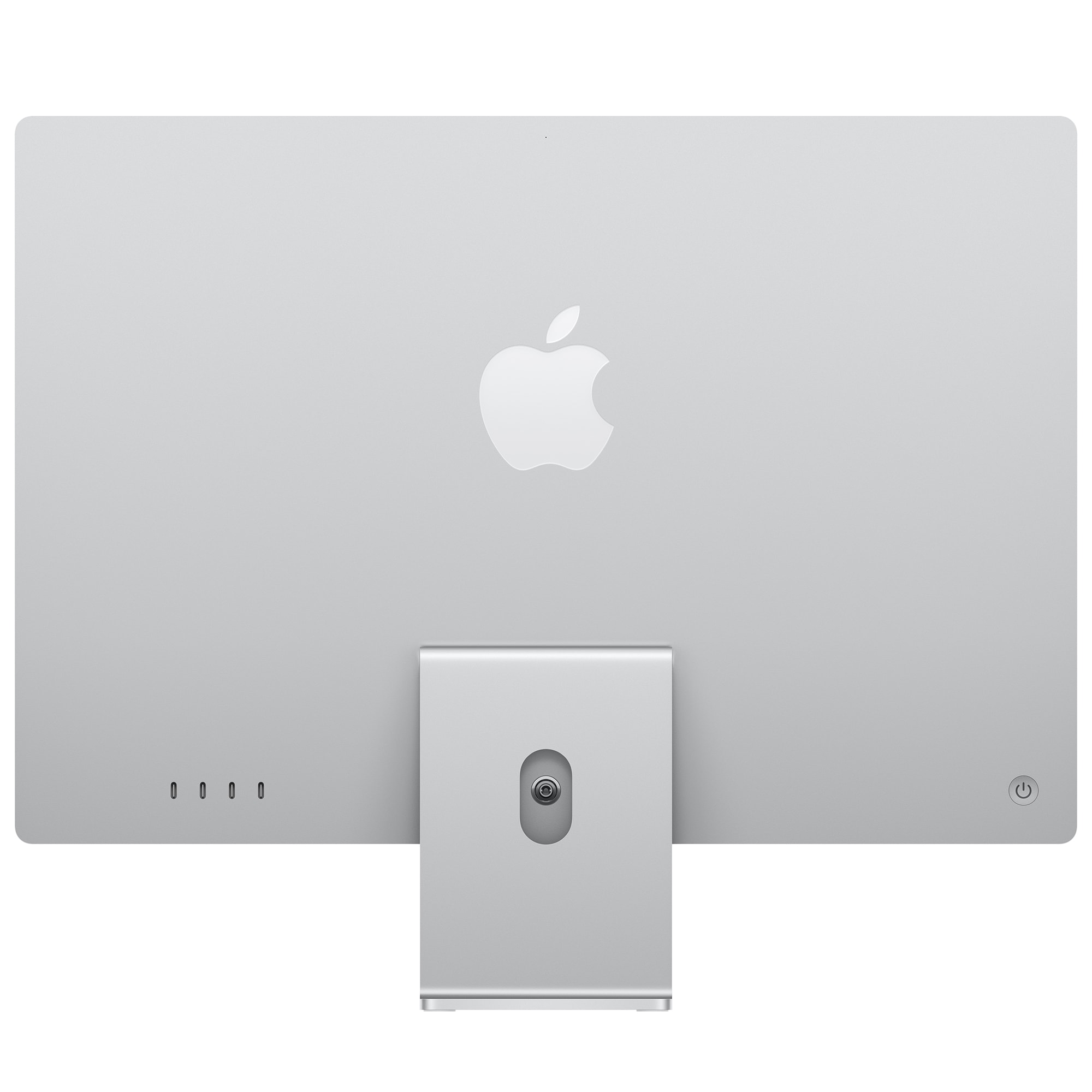 Apple iMac 24 in. (2024) with Apple M4 10-Core CPU, 10-core GPU, 16 GB RAM, 256 GB SSD & Mac OS - Silver, Silver, hires