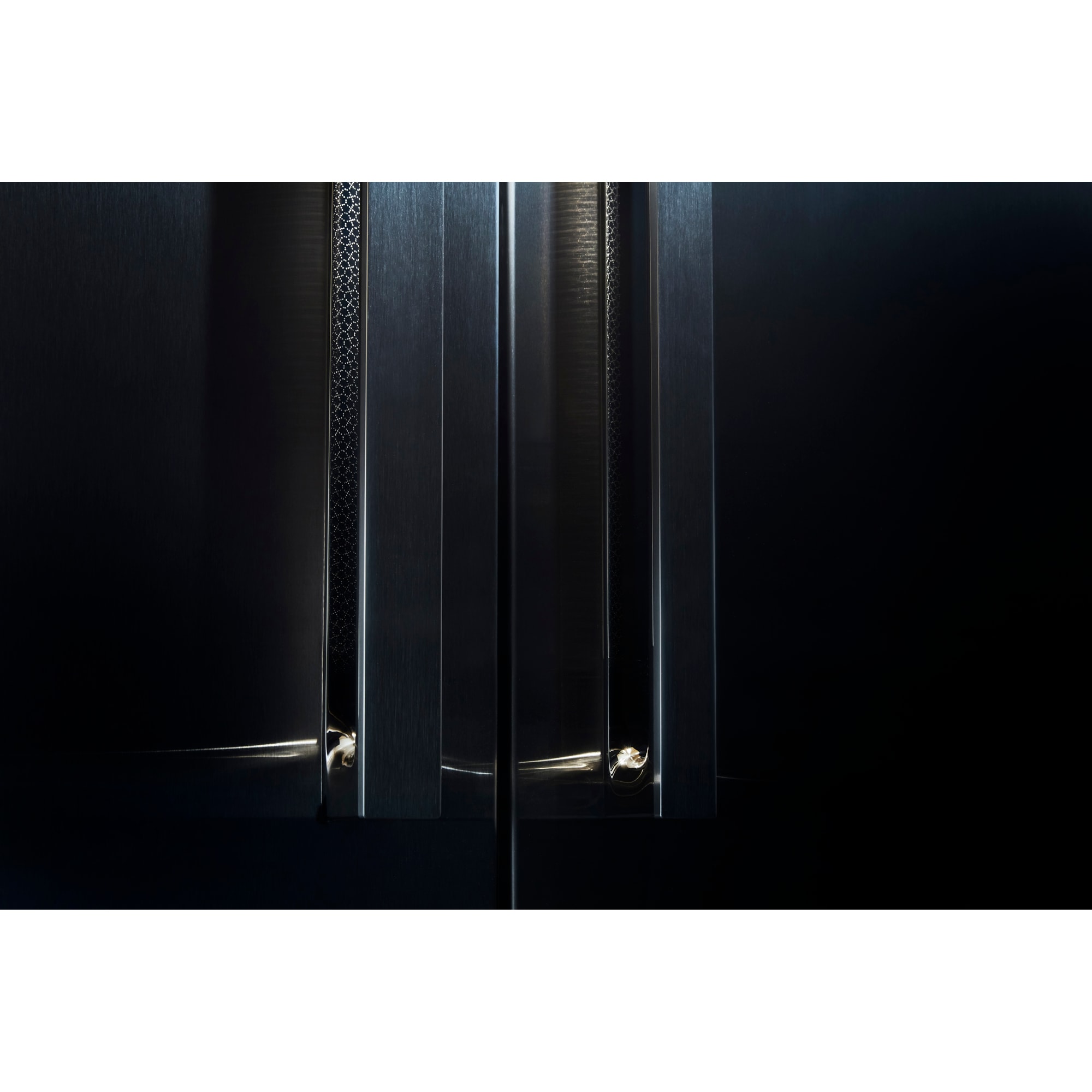 JennAir Noir 30 in. Built-in Left Hand Swing Door Panel Kit for Freezer - Stainless Steel, , hires