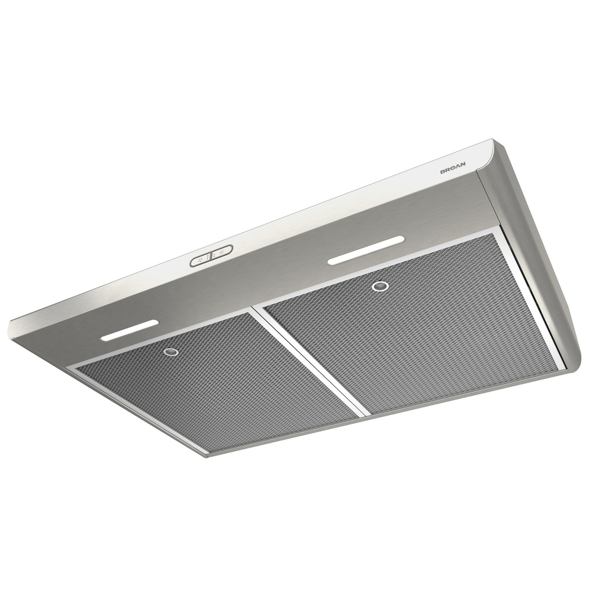 Broan 30 in. Convertible Standard Style Range Hood with 300 CFM, 3 Fan Speeds & 2 LED Lights - Stainless Steel, , hires