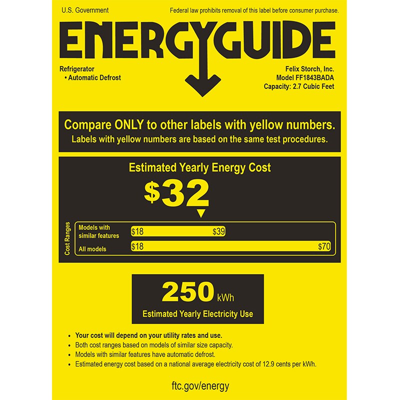 Summit 18 in. 2.7 cu. ft. ADA Compliant Undercounter Refrigerator - Black, , hires