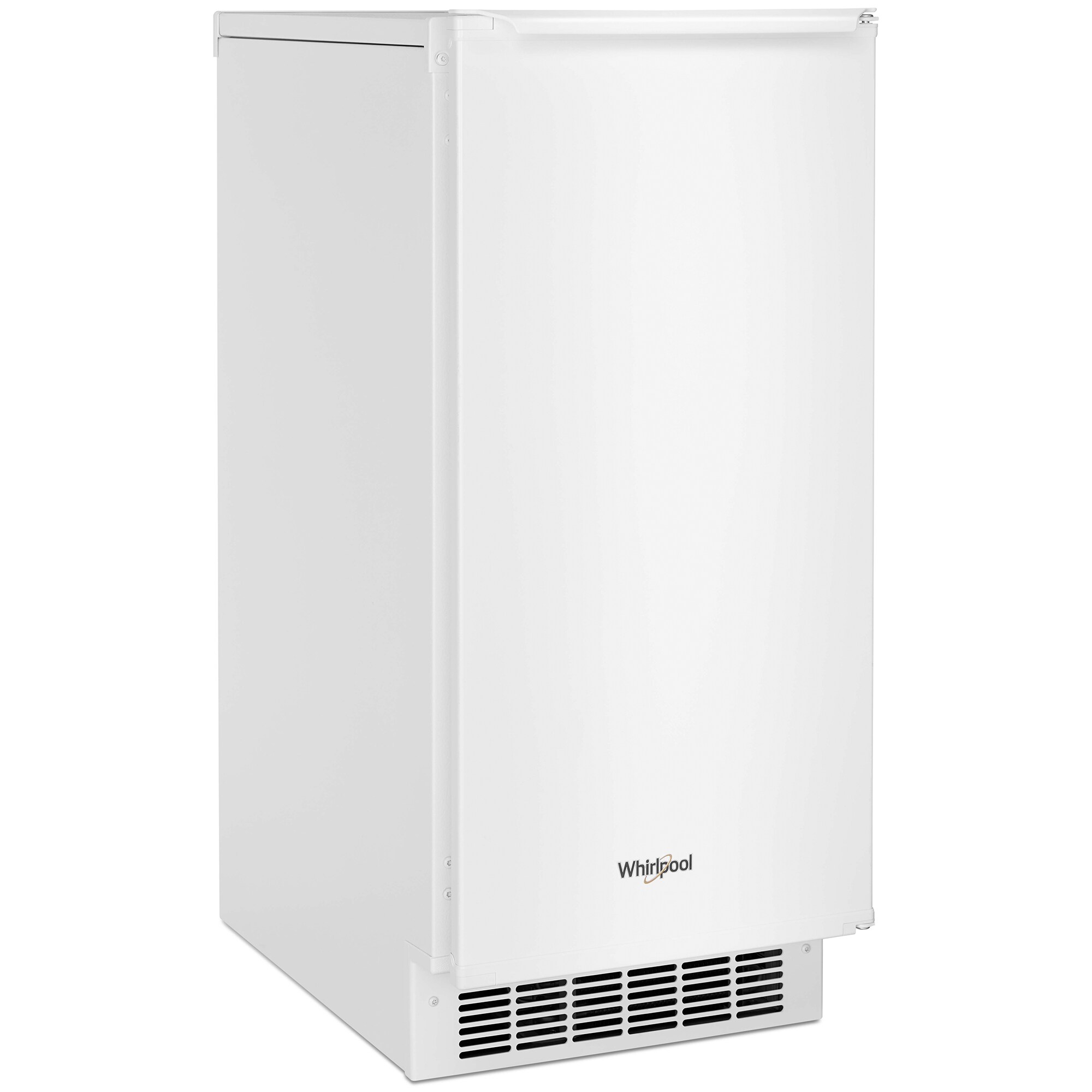 Whirlpool 15 in. Built-In Undercounter Ice Maker with 25 lb. Ice Storage, Auto-Defrost & Digital Control - White, White, hires