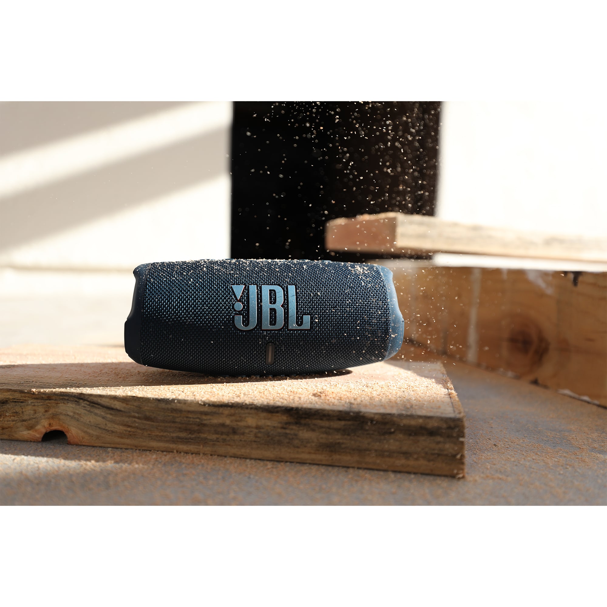 JBL Charge 5 Portable Rechargeable Waterproof Bluetooth Speaker - Blue, Blue, hires