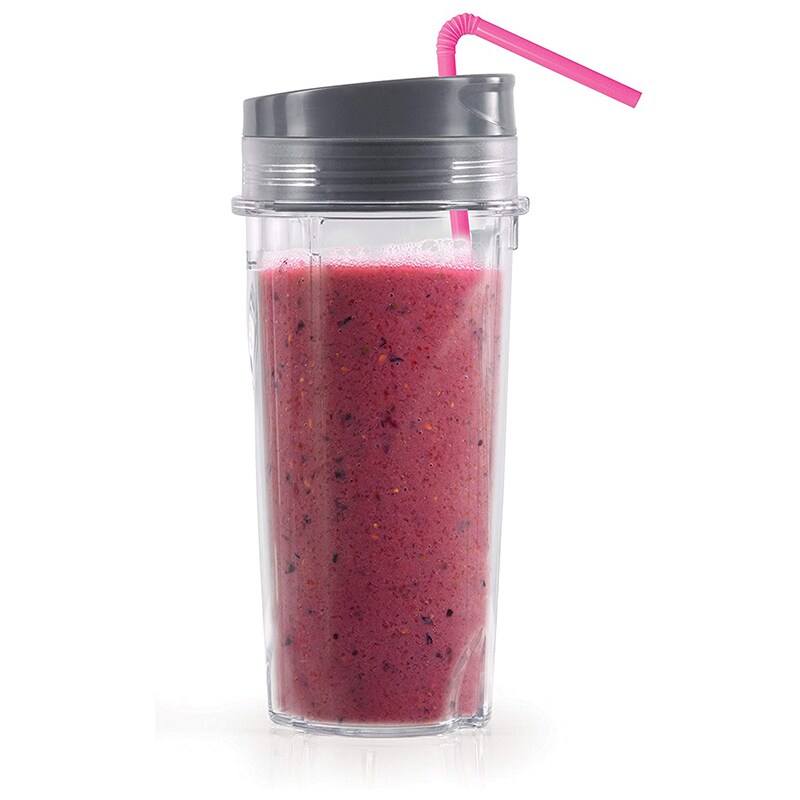 Ninja Pro 72 Oz. 3-Speed Countertop Blender with Plastic Jar & Nutri Ninja Cups - Gray, , hires