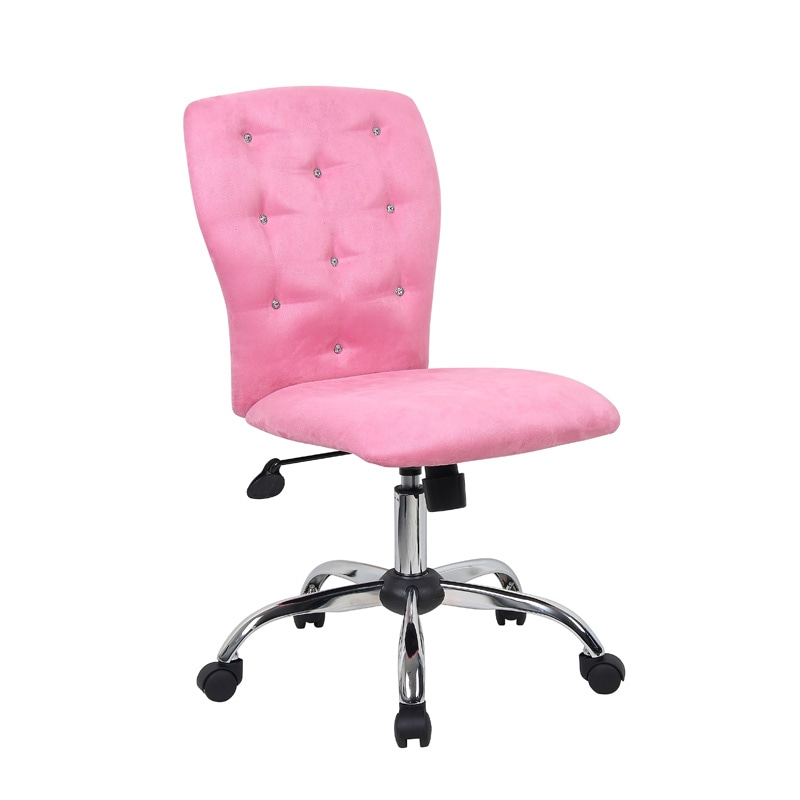 Boss Tiffany Microfiber Task Chair-Pink (B220-PK)