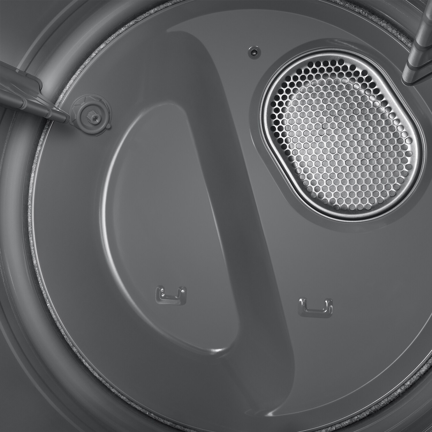 Samsung 27 in. 7.4 cu. ft. Smart Electric Dryer with Sensor Dry, Sanitize & Steam Cycle - Brushed Black, Brushed Black, hires