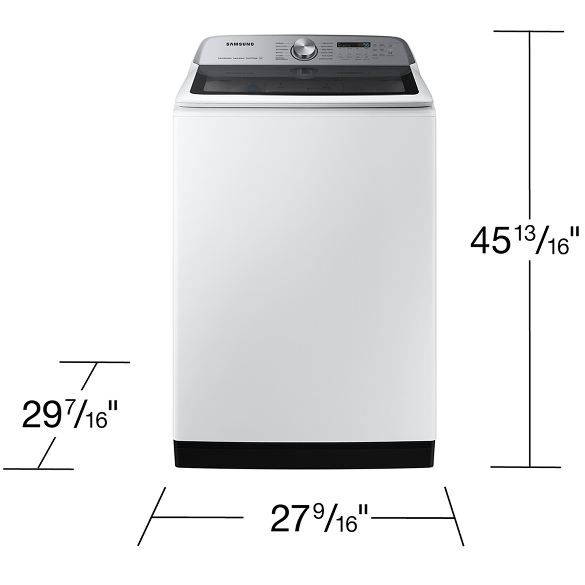 Samsung 27 in. 5.4 cu. ft. Smart Top Load Washer with ActiveWave