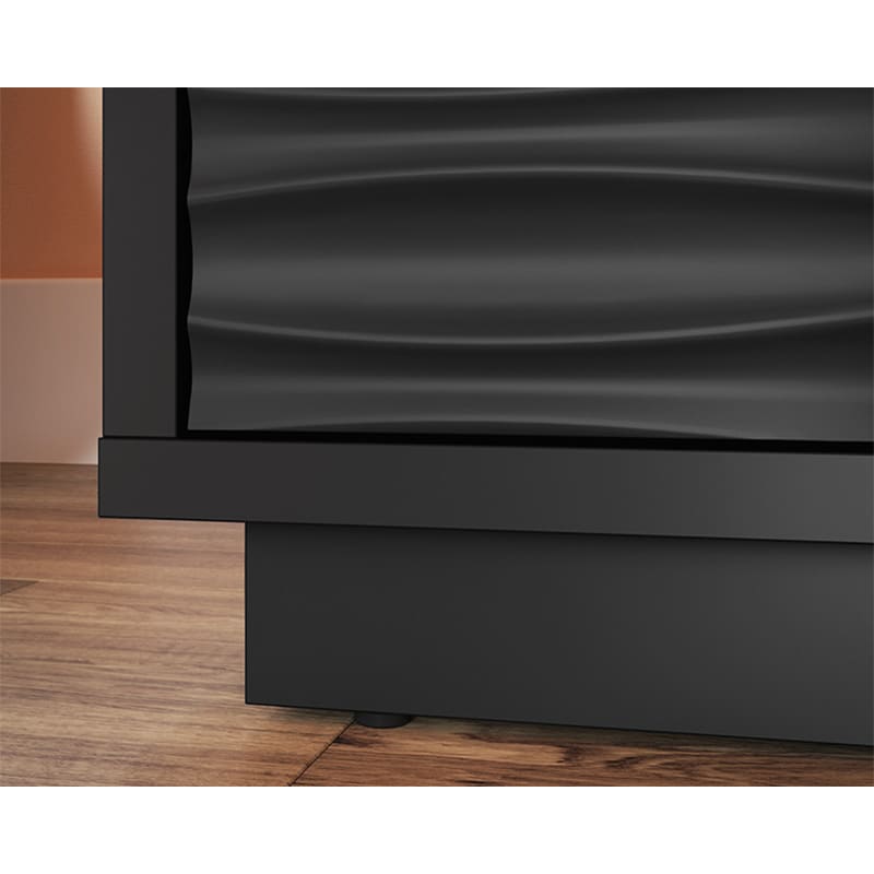 Sauder Morgan Main Collection TV & Entertainment Credenza - Black, , hires