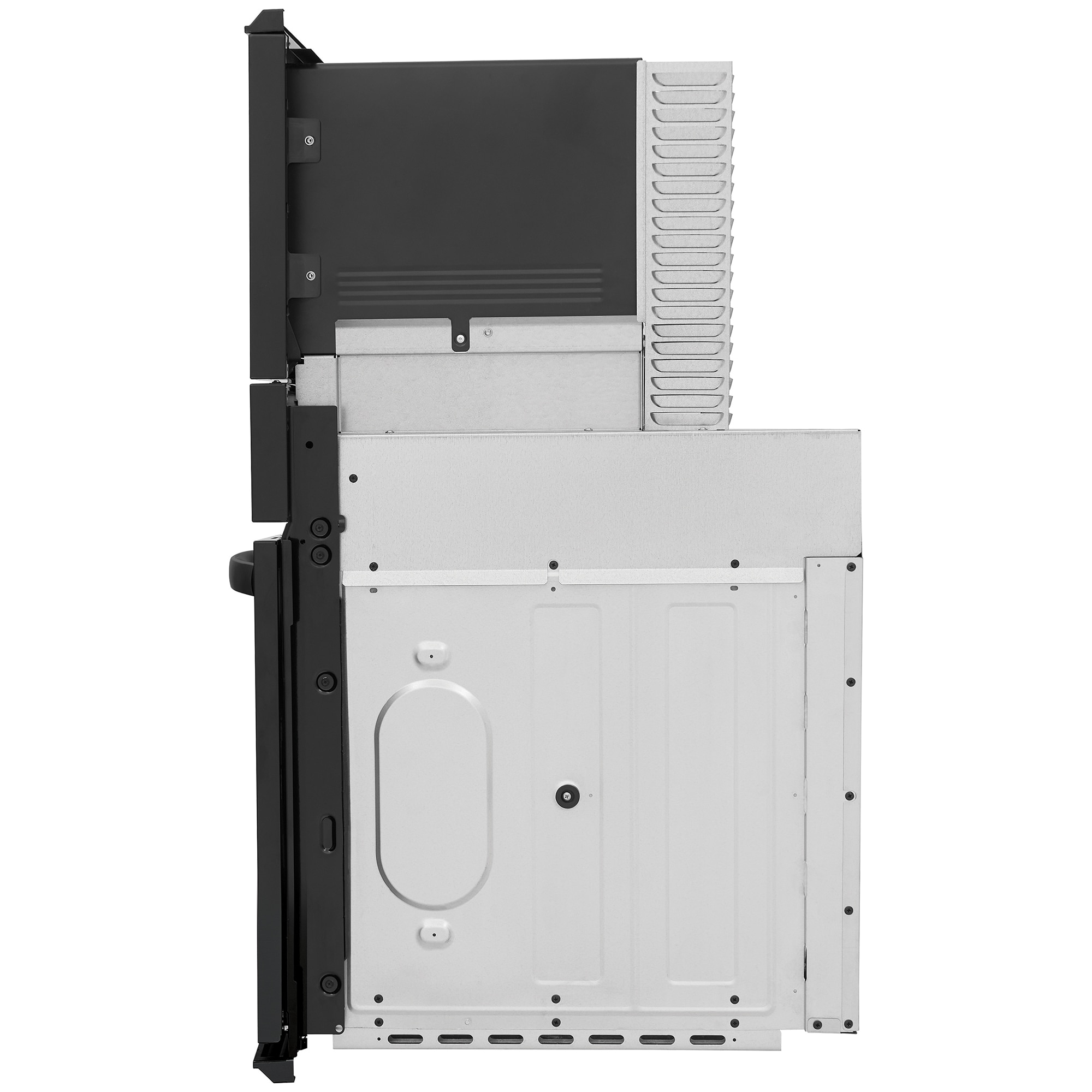 Frigidaire 27 in. 5.4 cu. ft. Electric Microwave/Wall Oven Combo with Standard Convection - Black, Black, hires