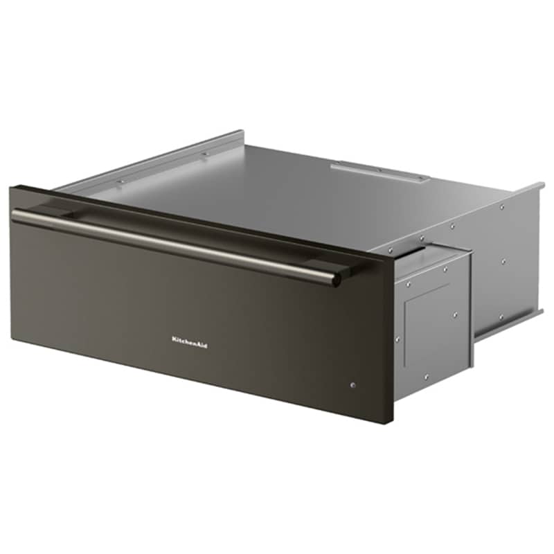 KitchenAid 30 in. 1.5 cu. ft. Warming Drawer with Humidity Control - Black Ore, , hires