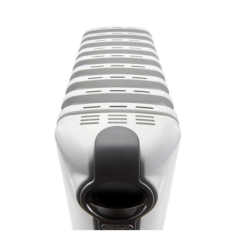 De Longhi 1500 W Radiator Space Heater with 3 Heat Settings & Overheat Safety Shut-Off - White, , hires