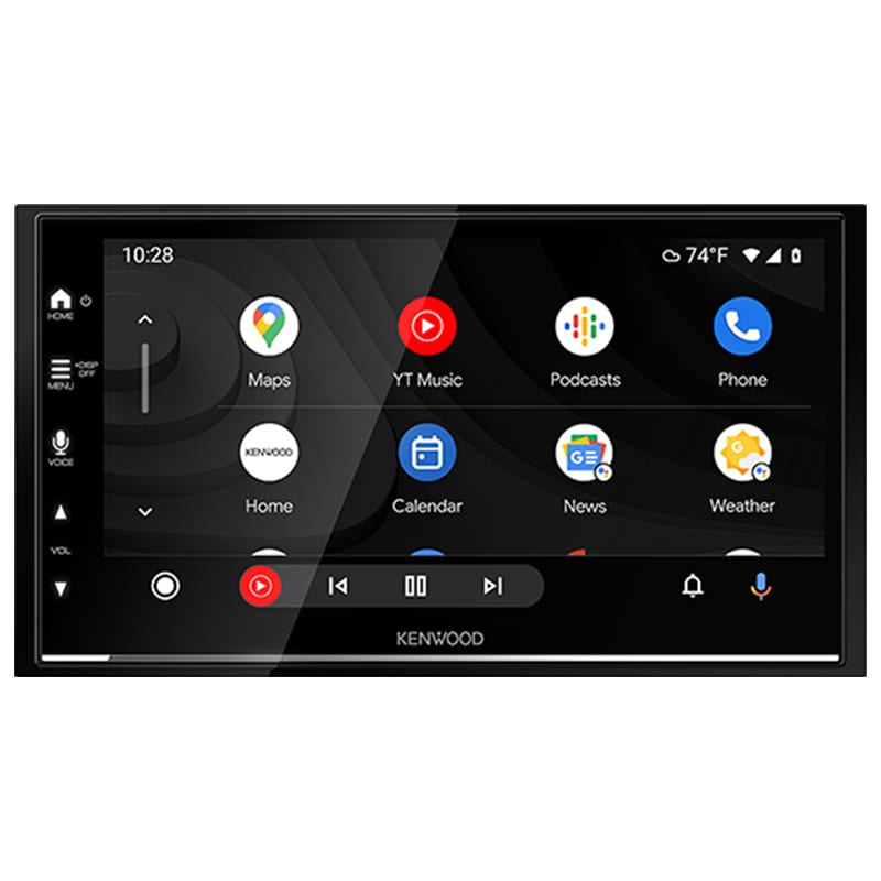 Kenwood 6.8" Digital Multimedia Receiver w/Wireless Android Auto & Apple CarPlay, , hires