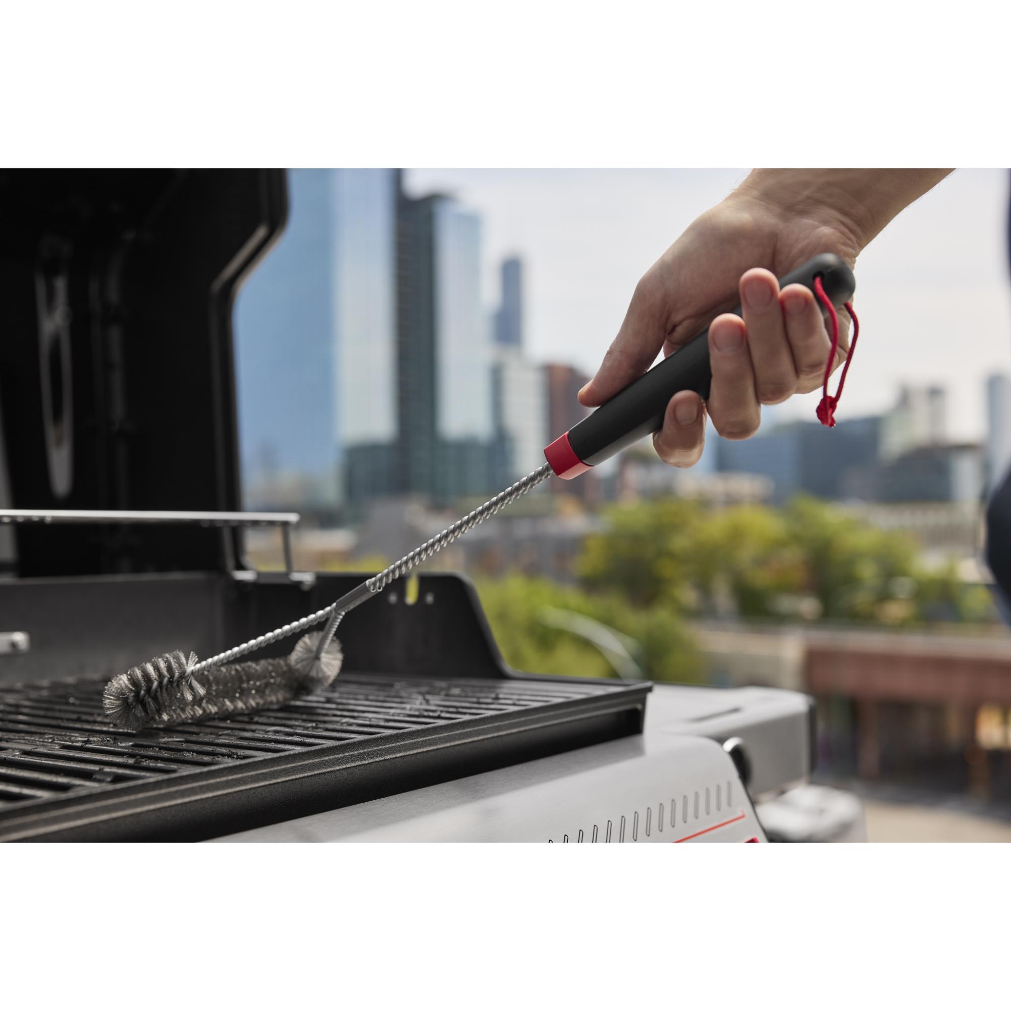 Weber Spirit E-435 4-Burners Liquid Propane Gas Grill with Snap Jet Ignition System & Side Burner - Black, , hires