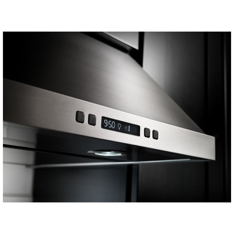 KitchenAid 36 in. Convertible Standard Style Range Hood with 585 CFM, 4 Fan Speeds & 2 LED Lights - Stainless Steel, , hires