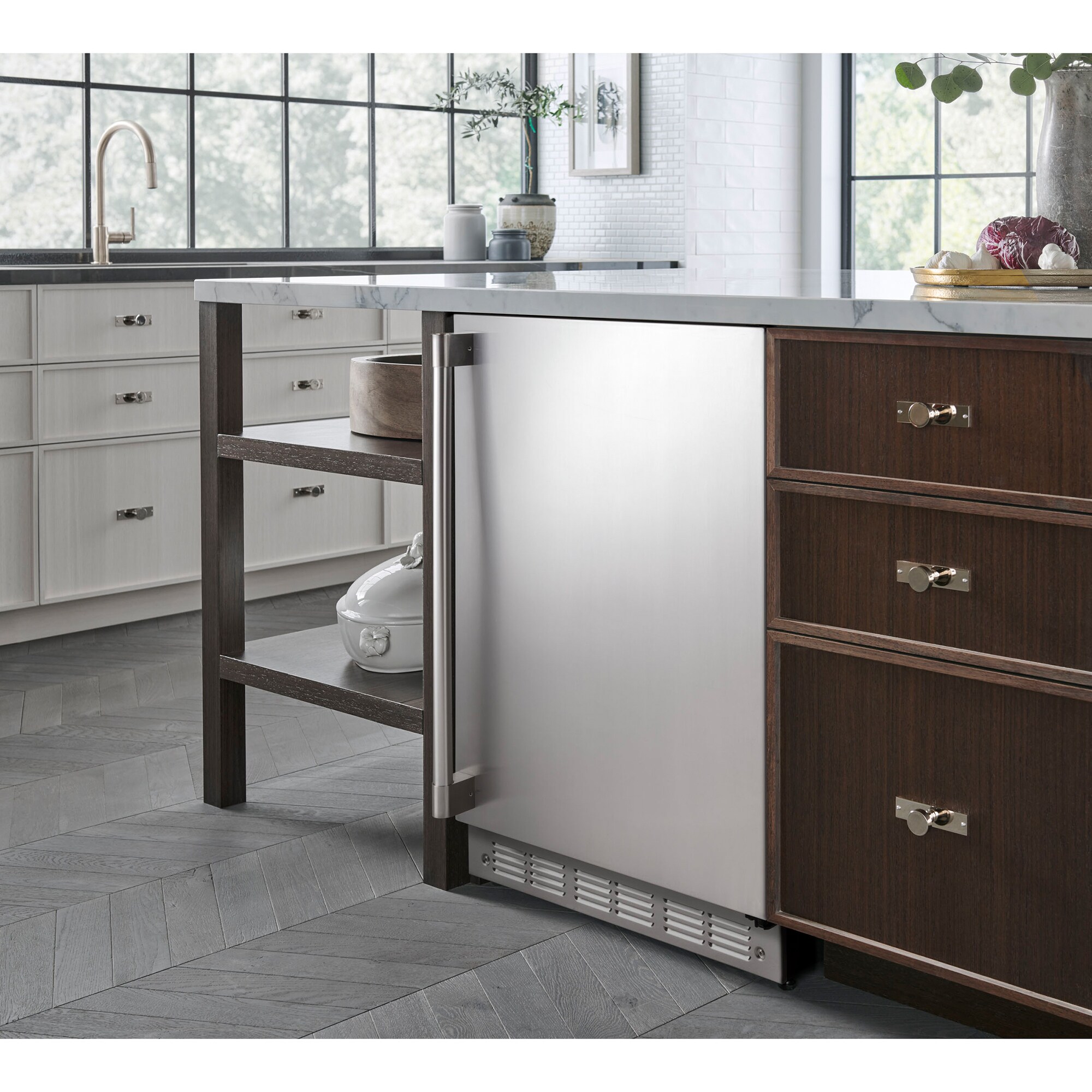 Monogram 24 in. 5.4 cu. ft. Undercounter Refrigerator - Stainless Steel, , hires