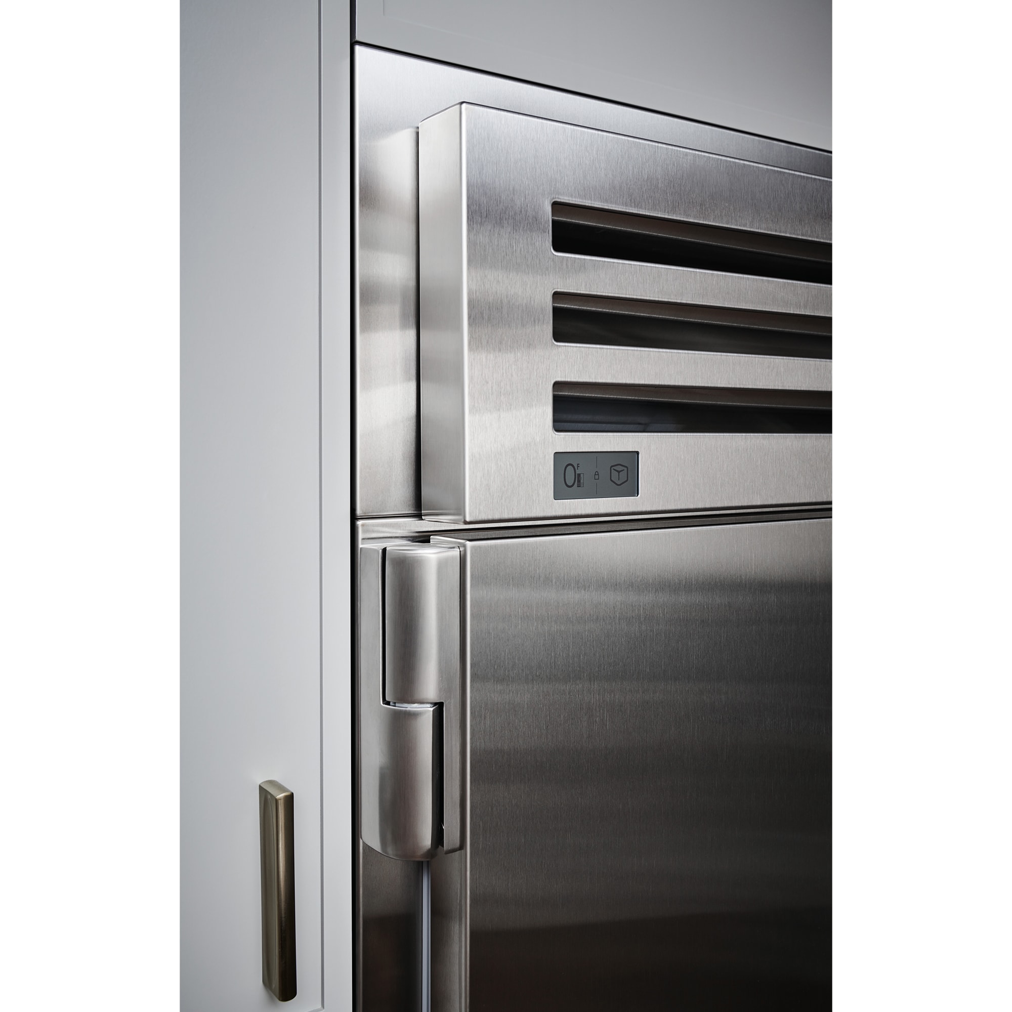 Sub-Zero Pro 48 in. 30.4 cu. ft. Built-In Smart Counter Depth 6-Door Side-by-Side Refrigerator with Glass Door & Ice Maker - Stainless Steel, , hires