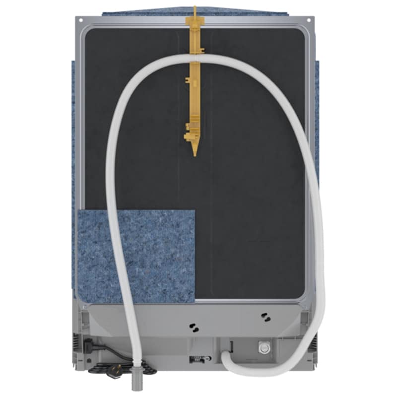 Bosch 800 Series 24 in. Top Control Smart Dishwasher with 42 dBa Sound Level, 3rd-Rack, CrystalDry & Pocket - Black Stainless, Black Stainless, hires