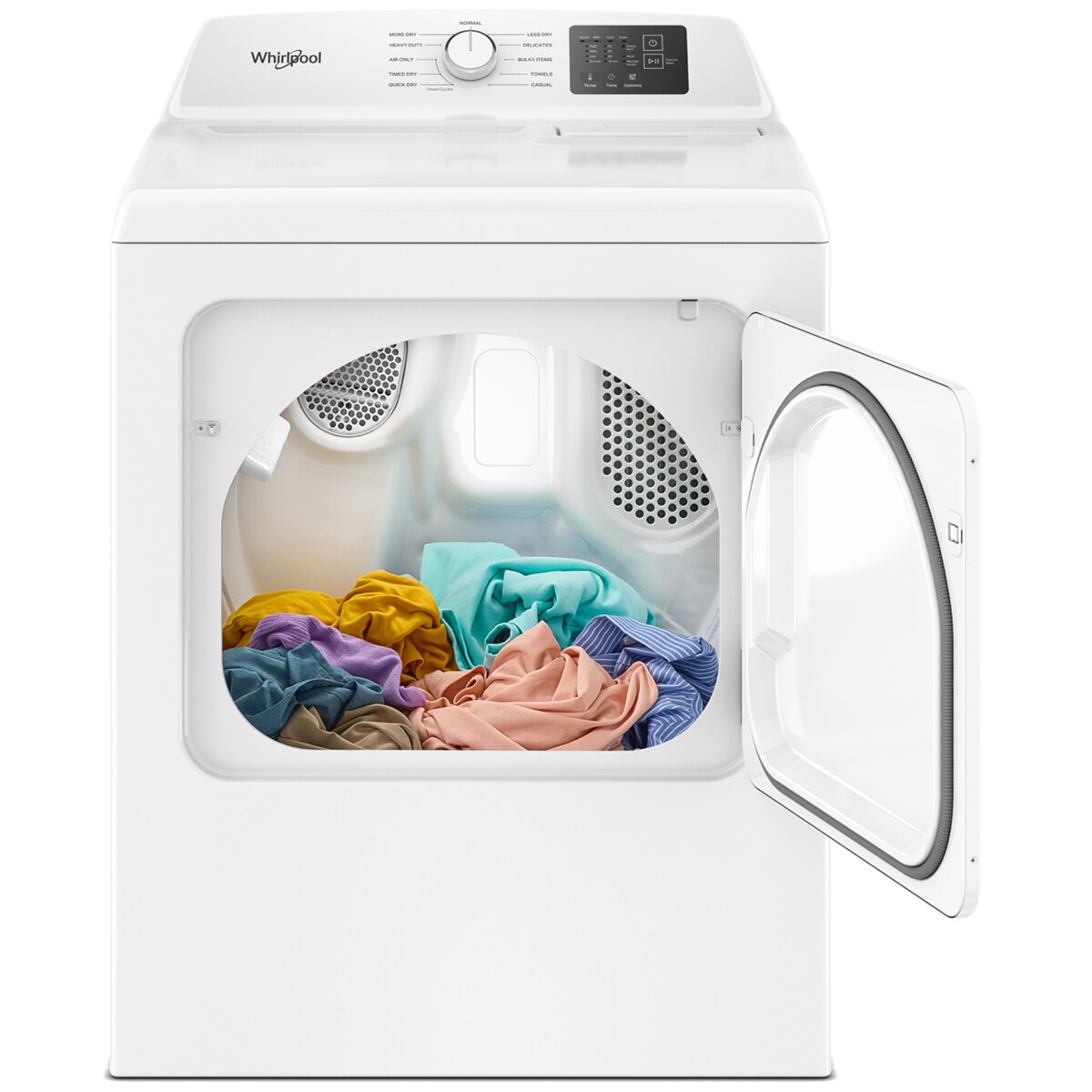 Whirlpool 29 in. 7.0 cu. ft. Electric Dryer with Sensor Dry - White, , hires