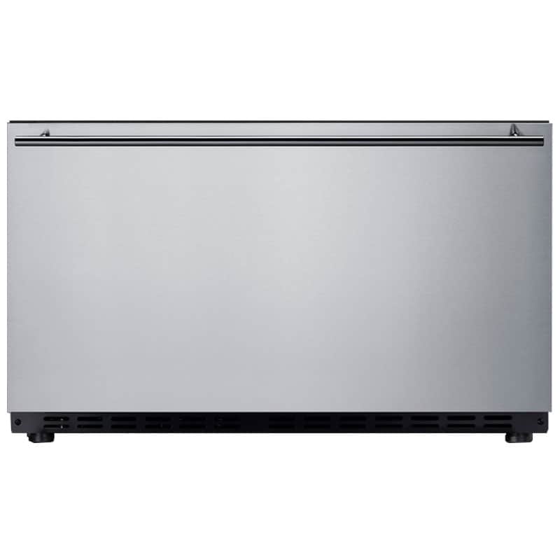 Summit 30 in. 2.5 cu. ft. Outdoor Refrigerator Drawer Stainless Steel