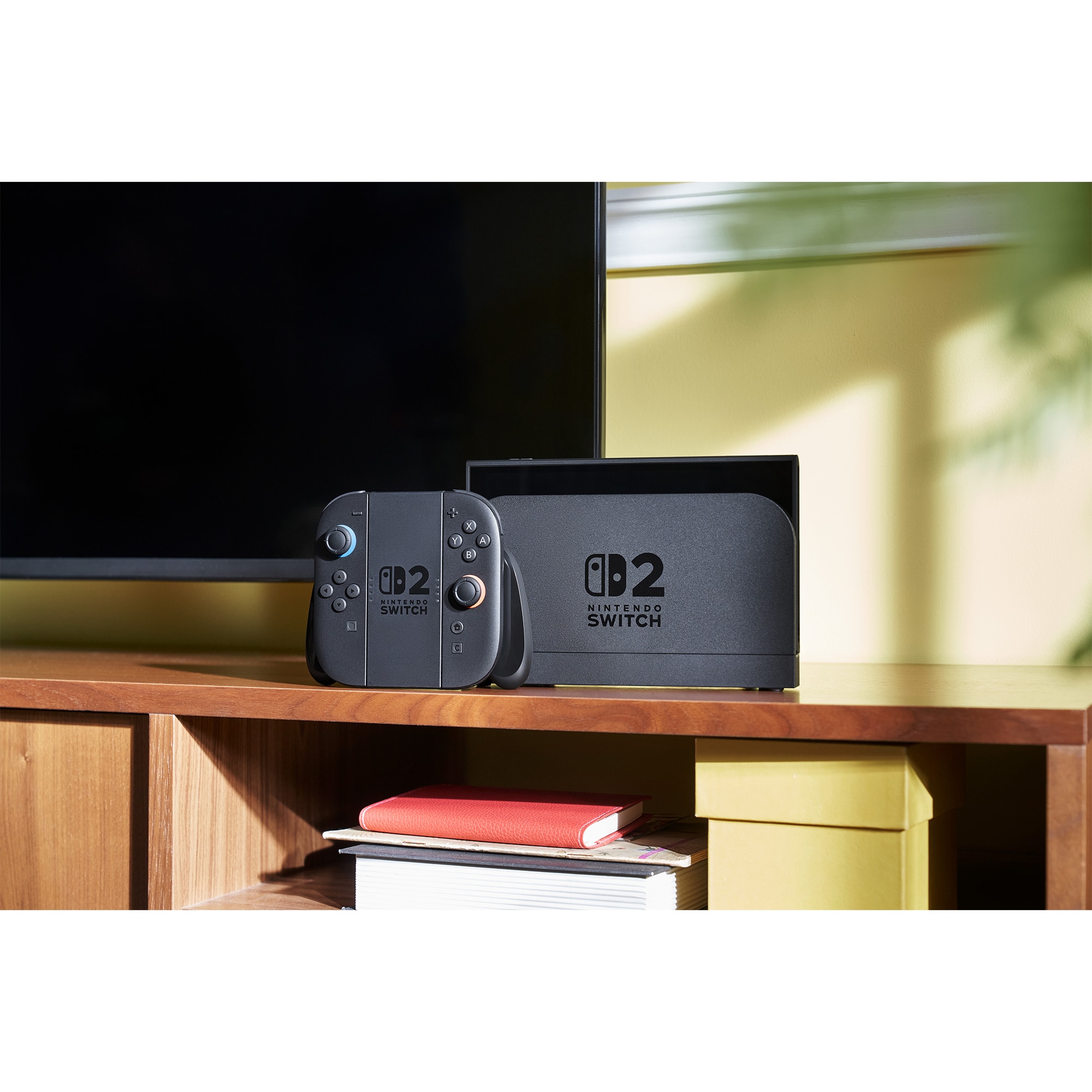 Nintendo Switch 2 with Light Blue and Red Joy Con, , hires