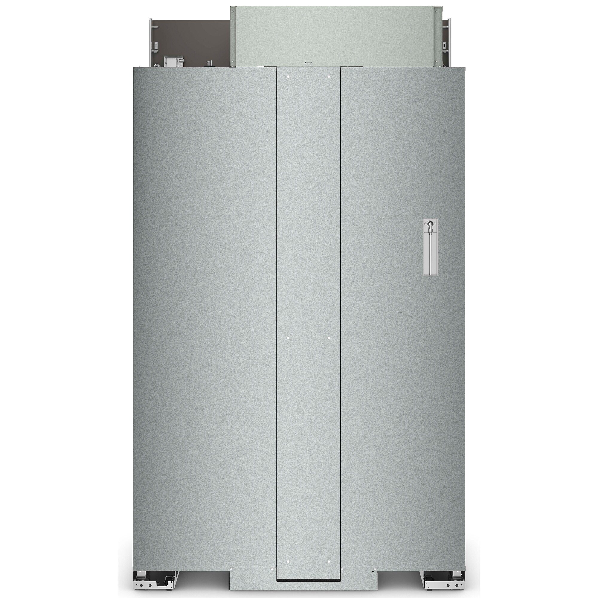 KitchenAid 48 in. 30 cu. ft. Built-In Counter Depth Side by Side Refrigerator with Ice Maker - Custom Panel Ready, Custom Panel Required, hires