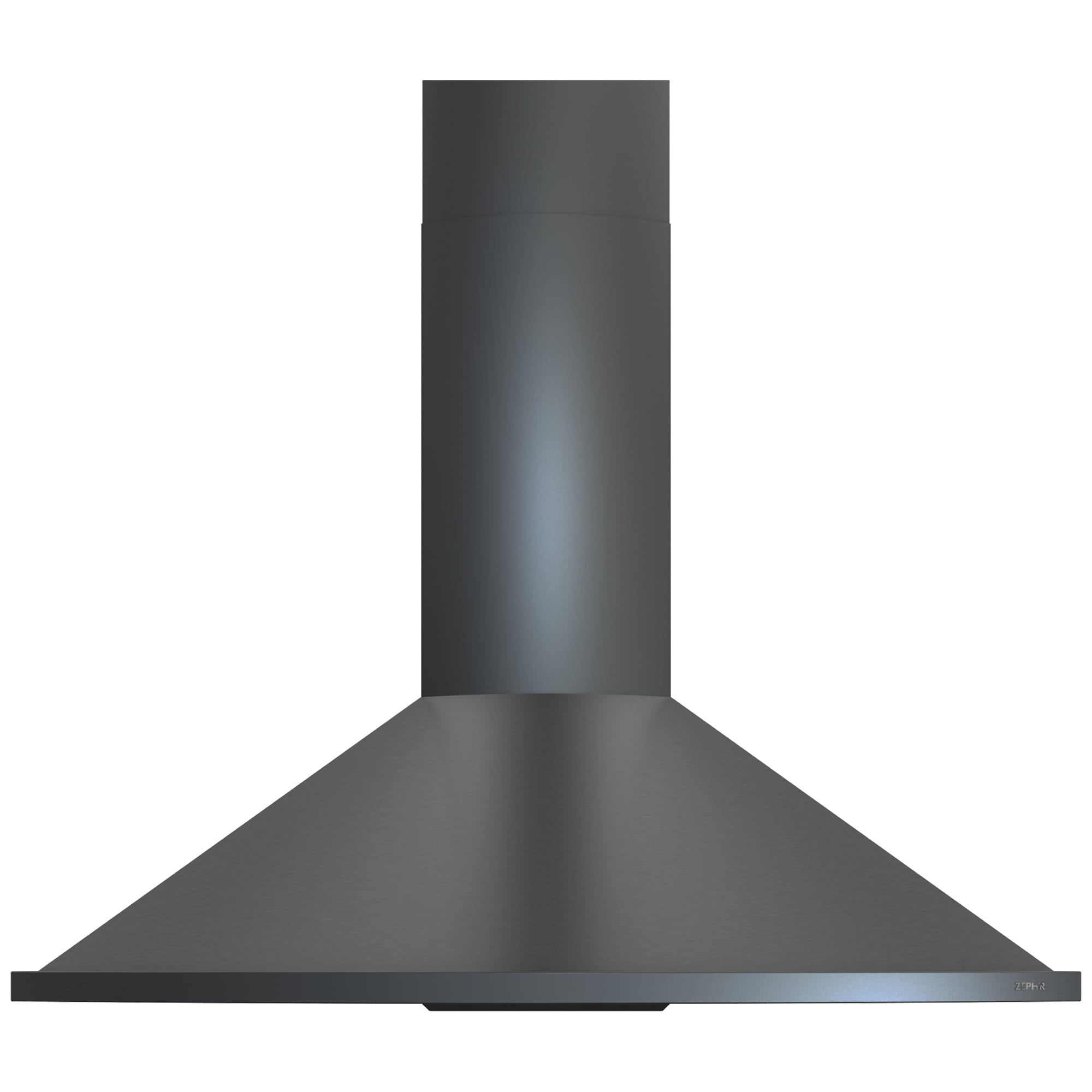 Zephyr 36 in. Chimney Style Range Hood with 5 Speed Settings, 600 CFM & 2 LED Lights - Black Stainless Steel, , hires