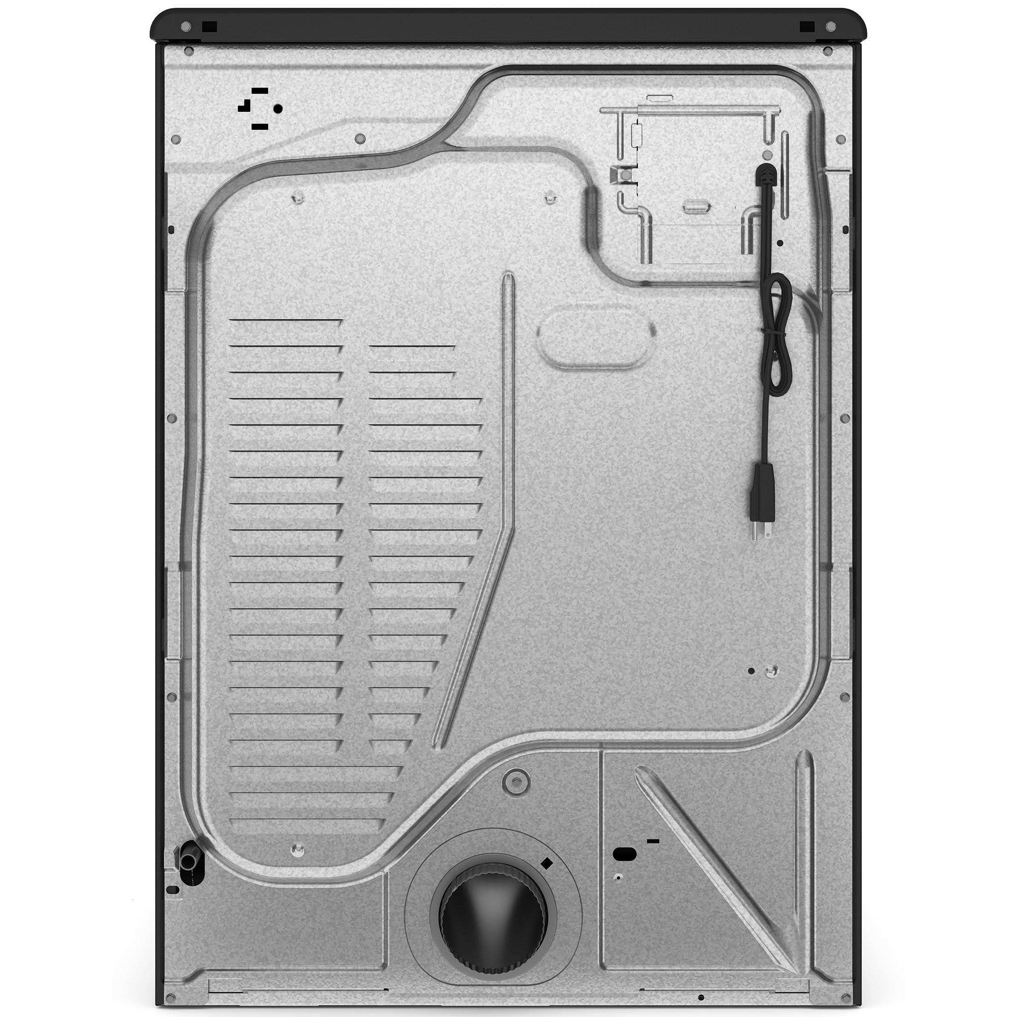 Maytag 27 in. 7.3 cu. ft. Front Loading Gas Dryer with 12 Dryer Programs, 9 Dry Options, Sanitize Cycle, Wrinkle Care & Sensor Dry - Volcano Black, , hires