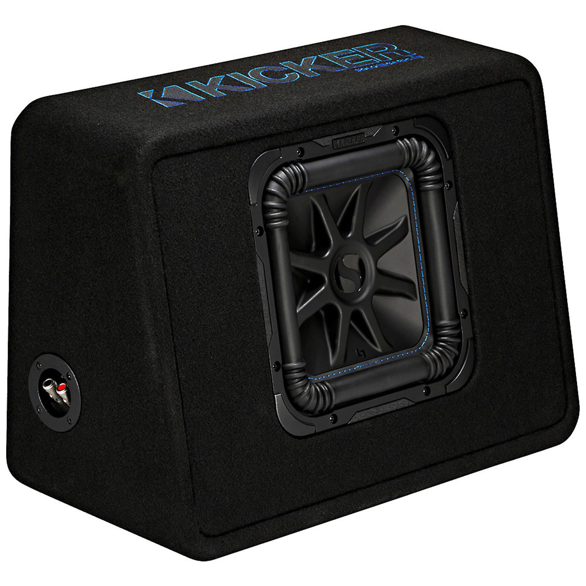 Kicker Ported enclosure with one Solo-Baric L7S Series 2-ohm 10" subwoofer, , hires